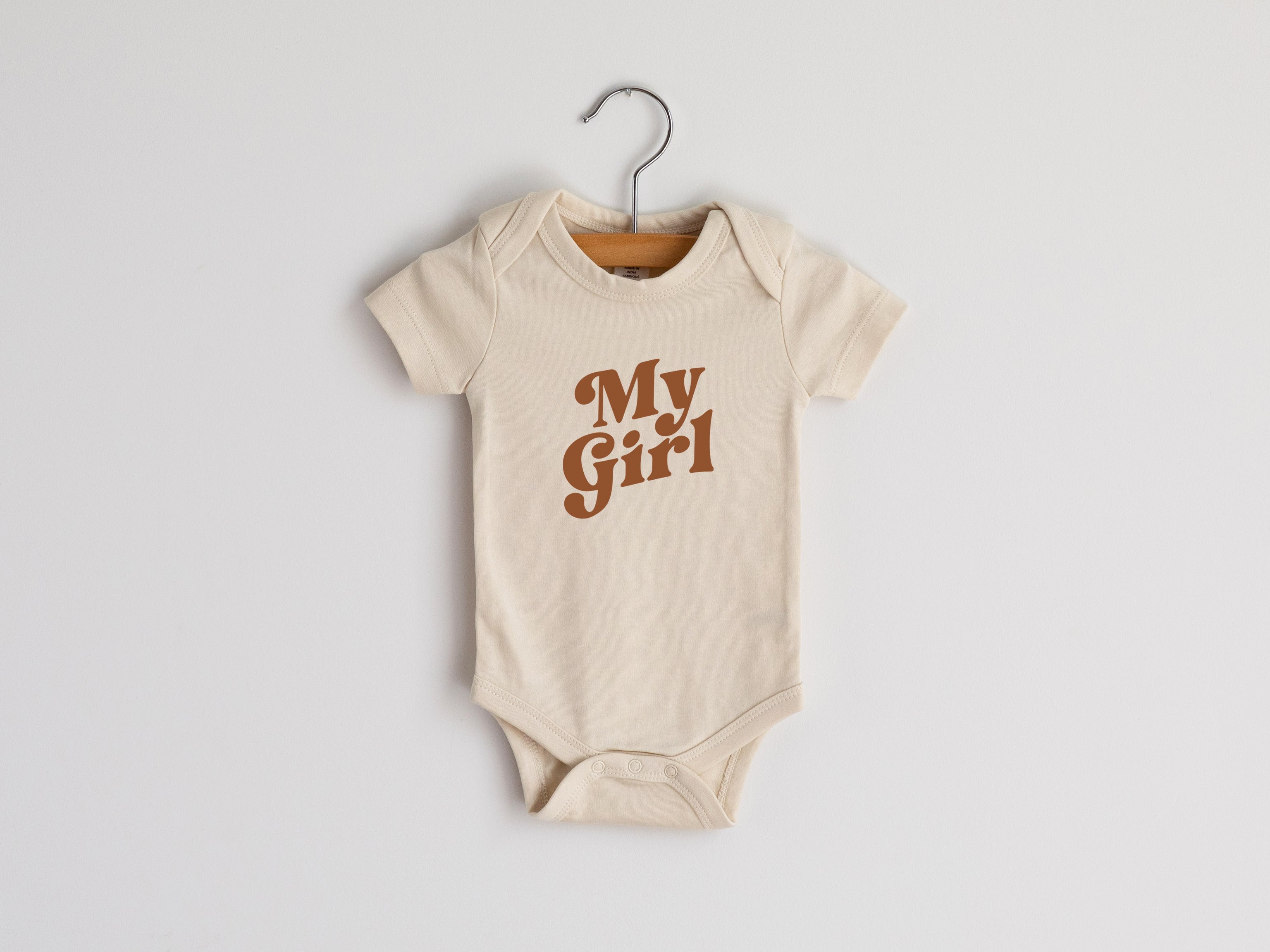 My Girl Organic Baby Bodysuit