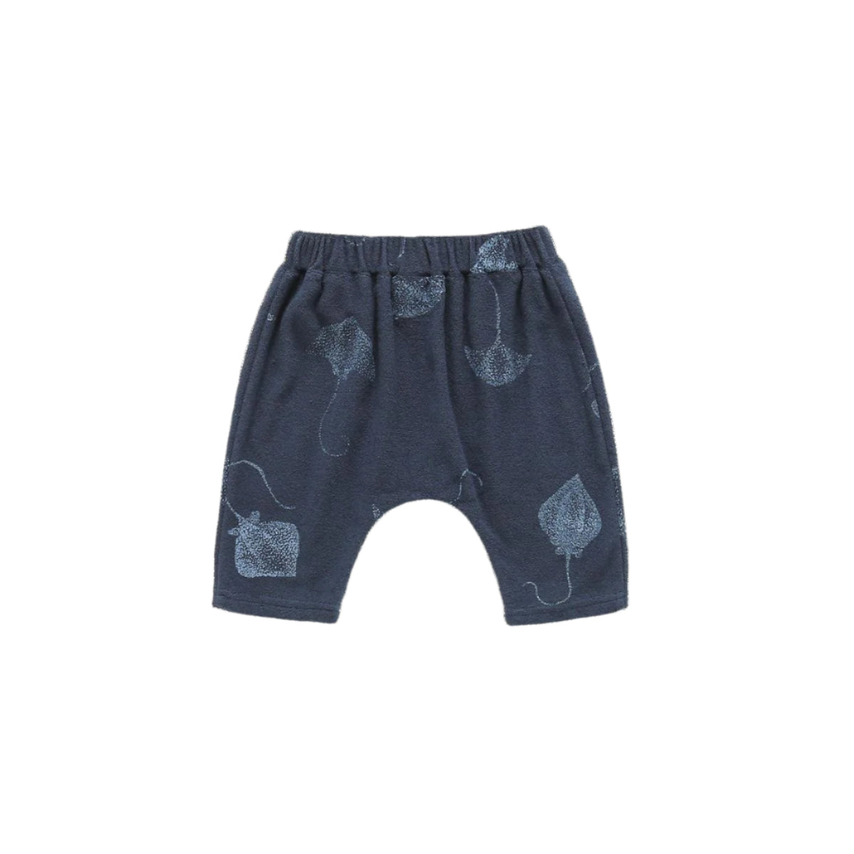 Baby Terry Harem Pants - Navy