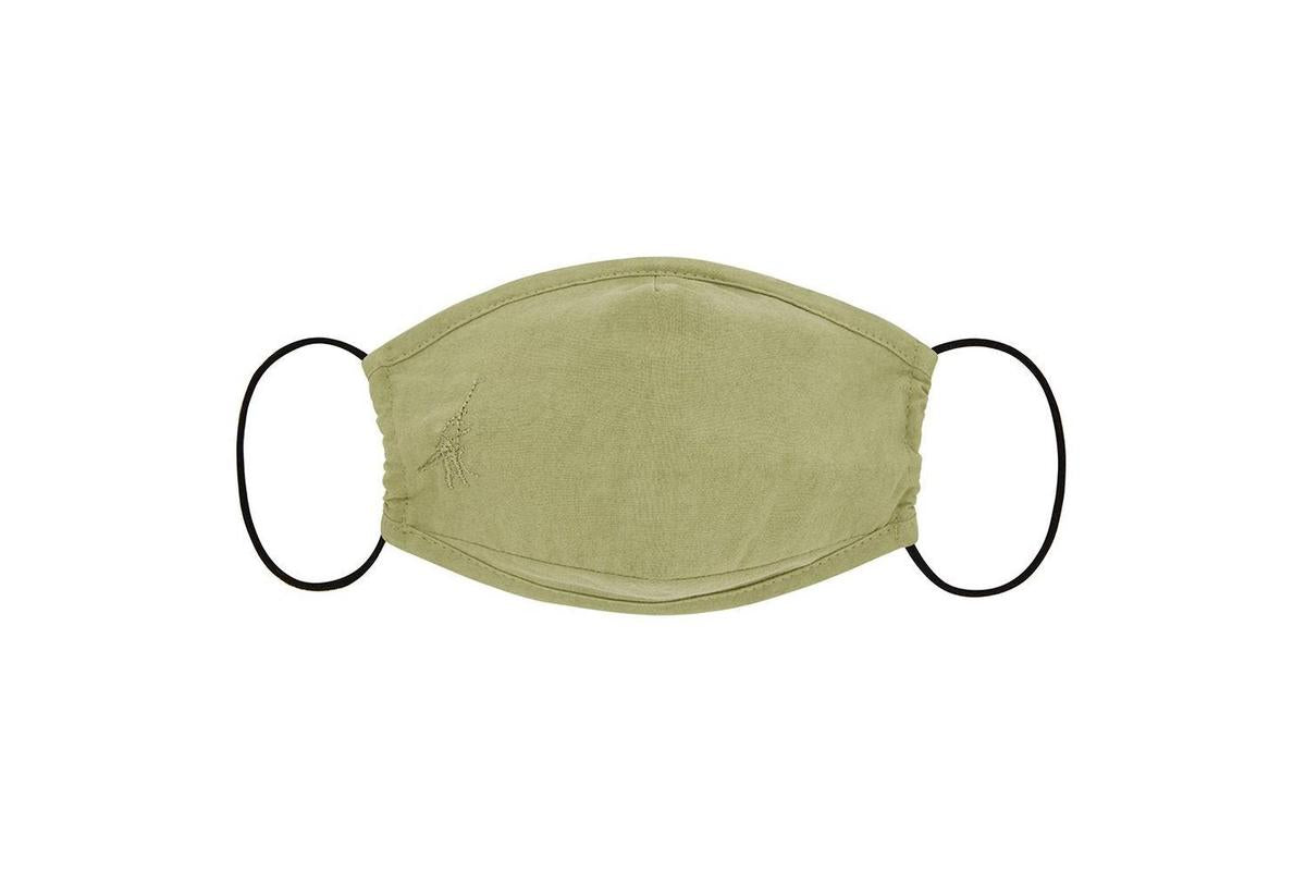 Reusable Face Masks, Child - Greenstone - Mineral Dye