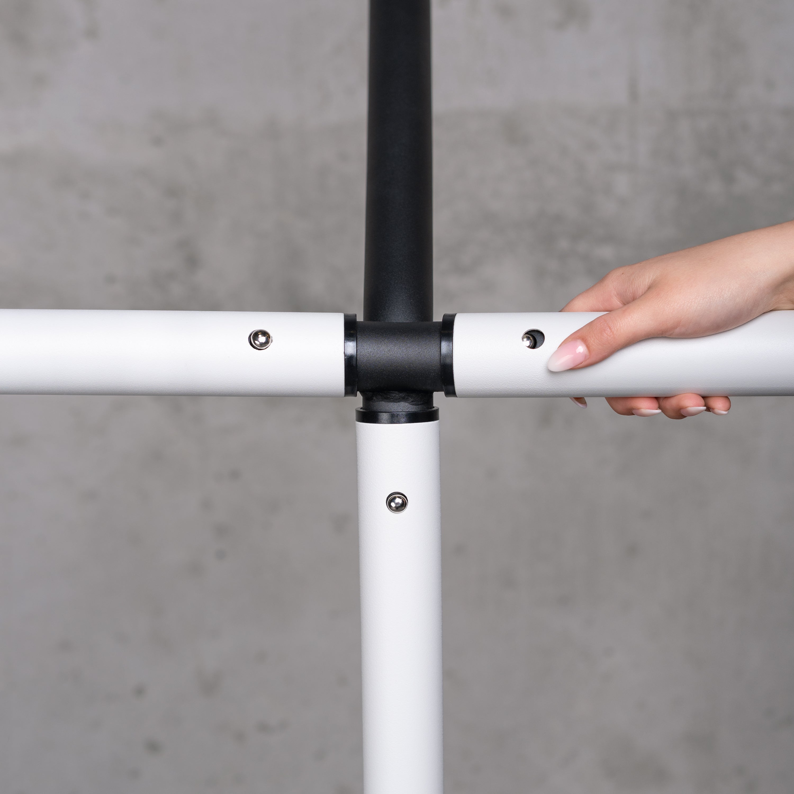 Nautico Cool Grey - Galvanized Steel Stand for Double Hammocks