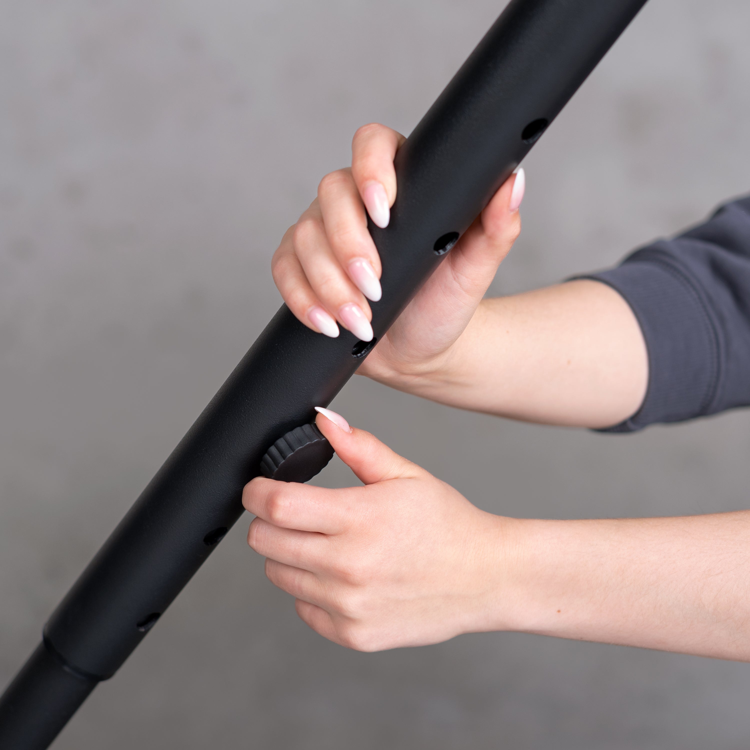 Nautico Anthracite - Galvanized Steel Stand for Double Hammocks