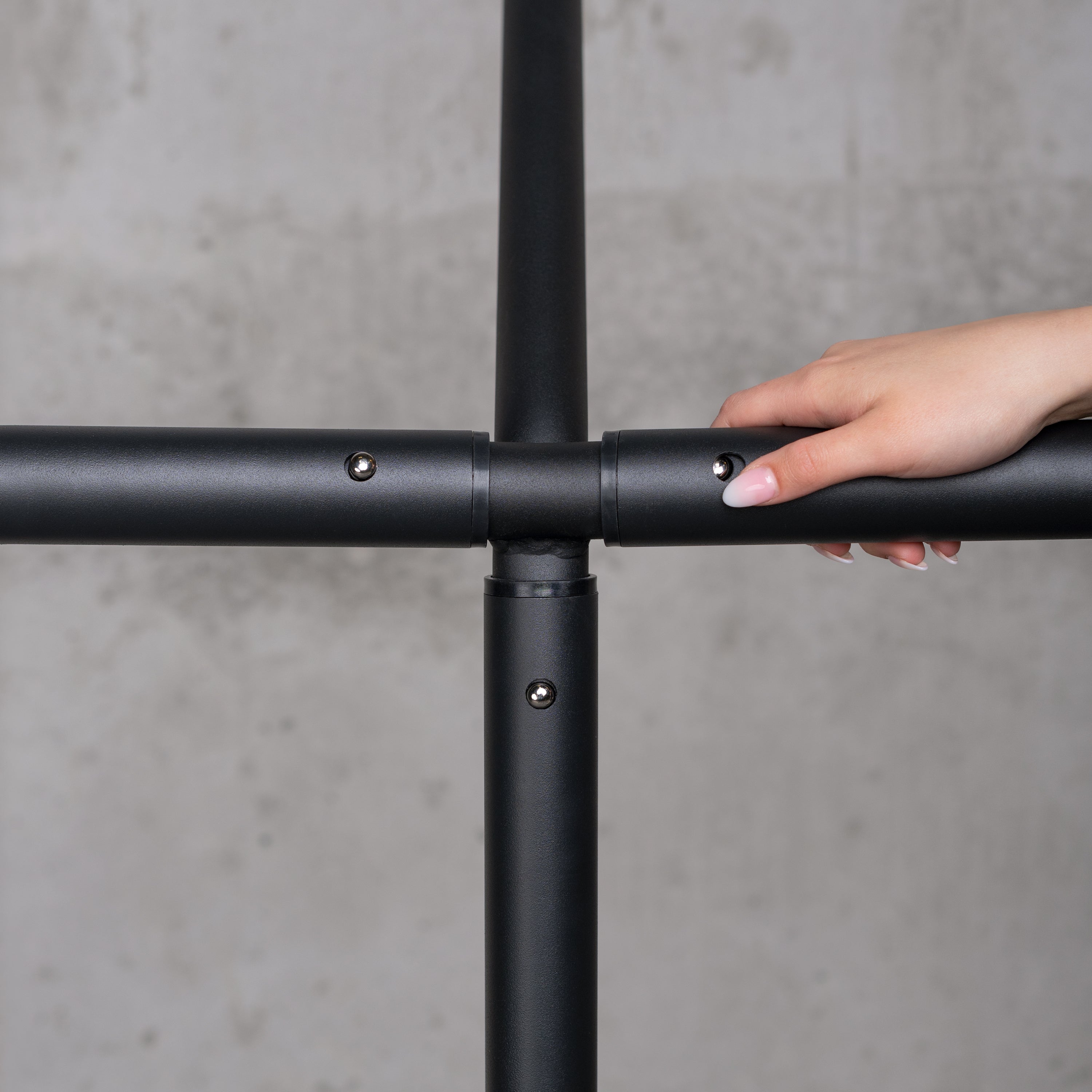 Nautico Anthracite - Galvanized Steel Stand for Kingsize Hammocks