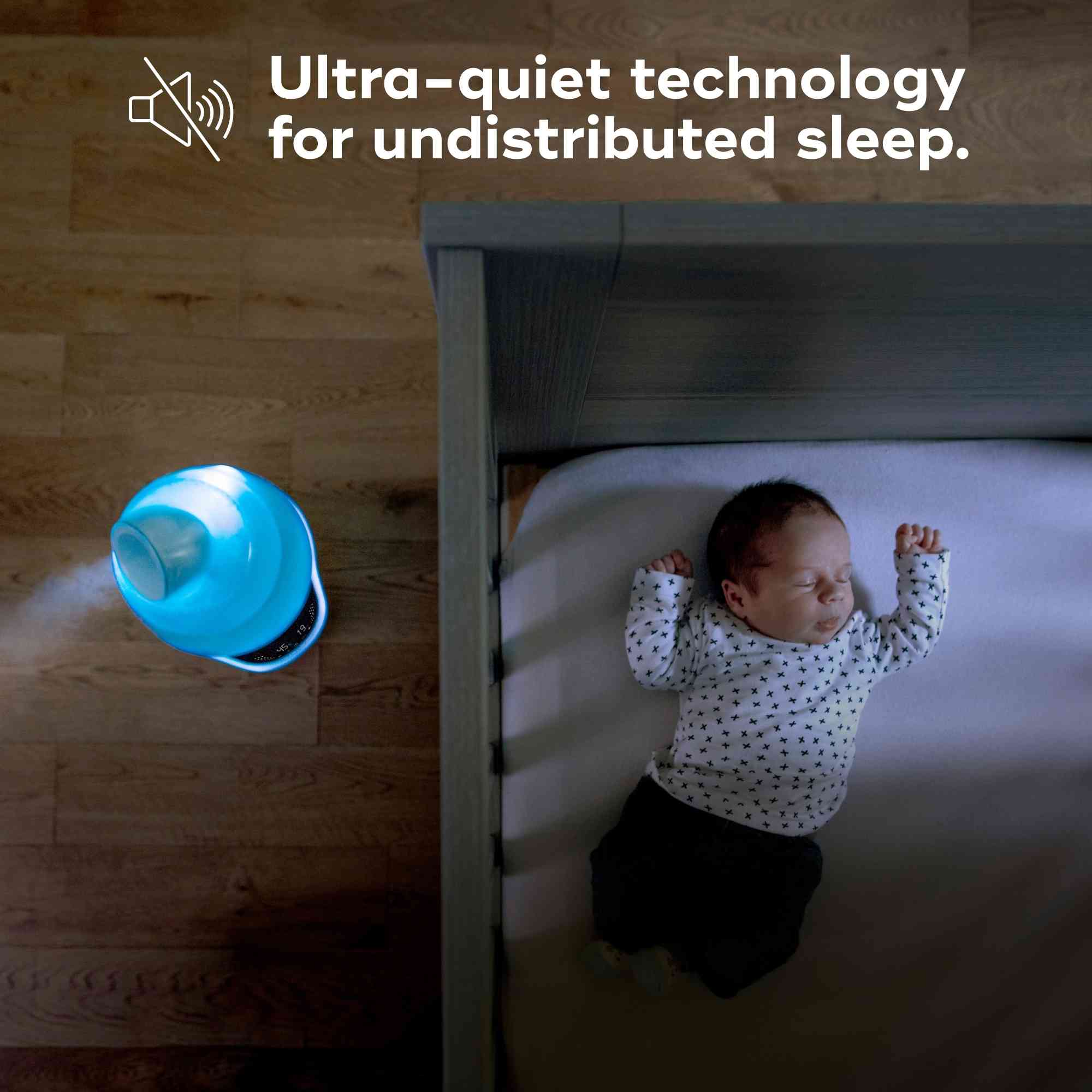 Hygro+ Cool Mist Baby Humidifier – 3-in-1 with Diffuser & Nightlight