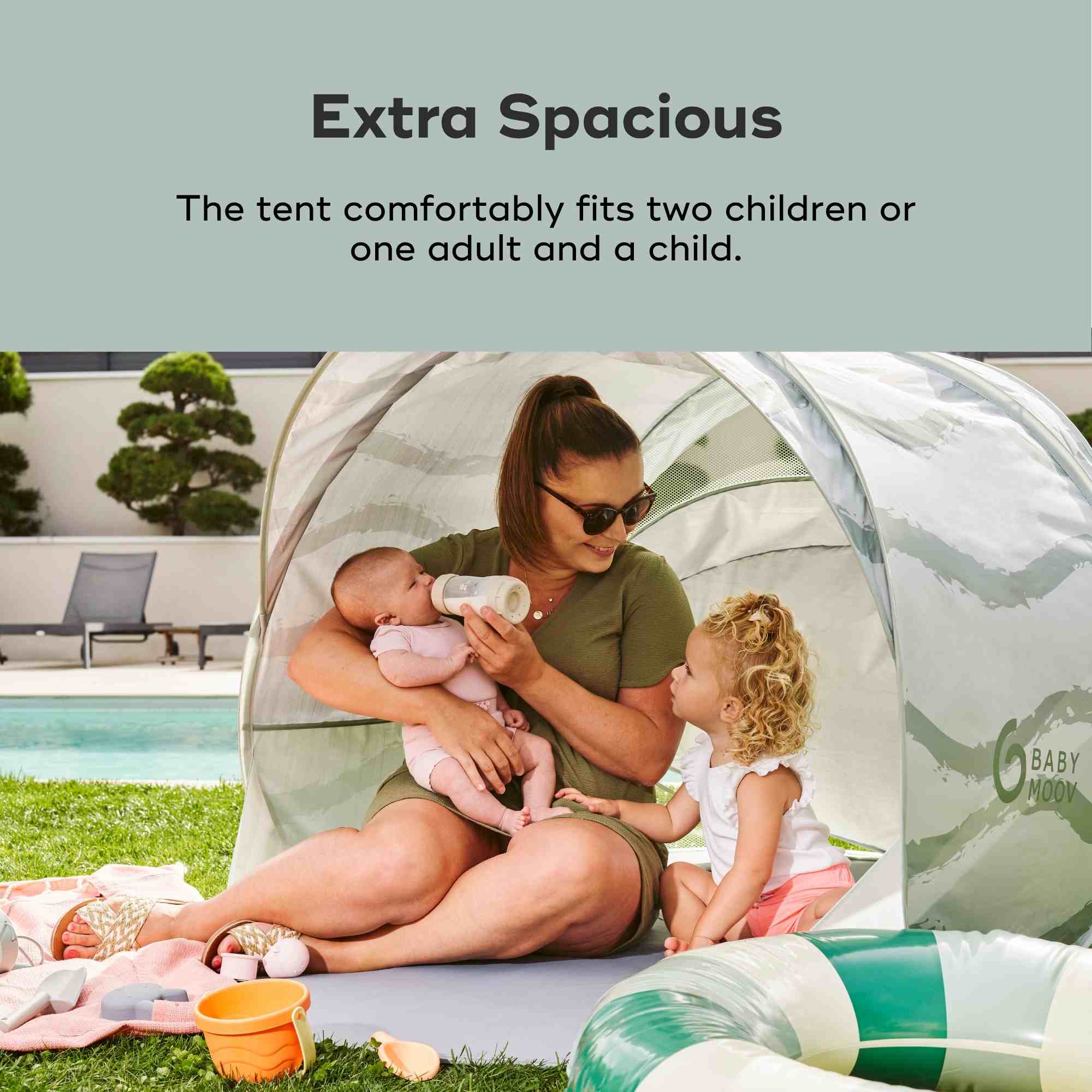 Moov & Protect Anti-UV Cooling Beach Tent