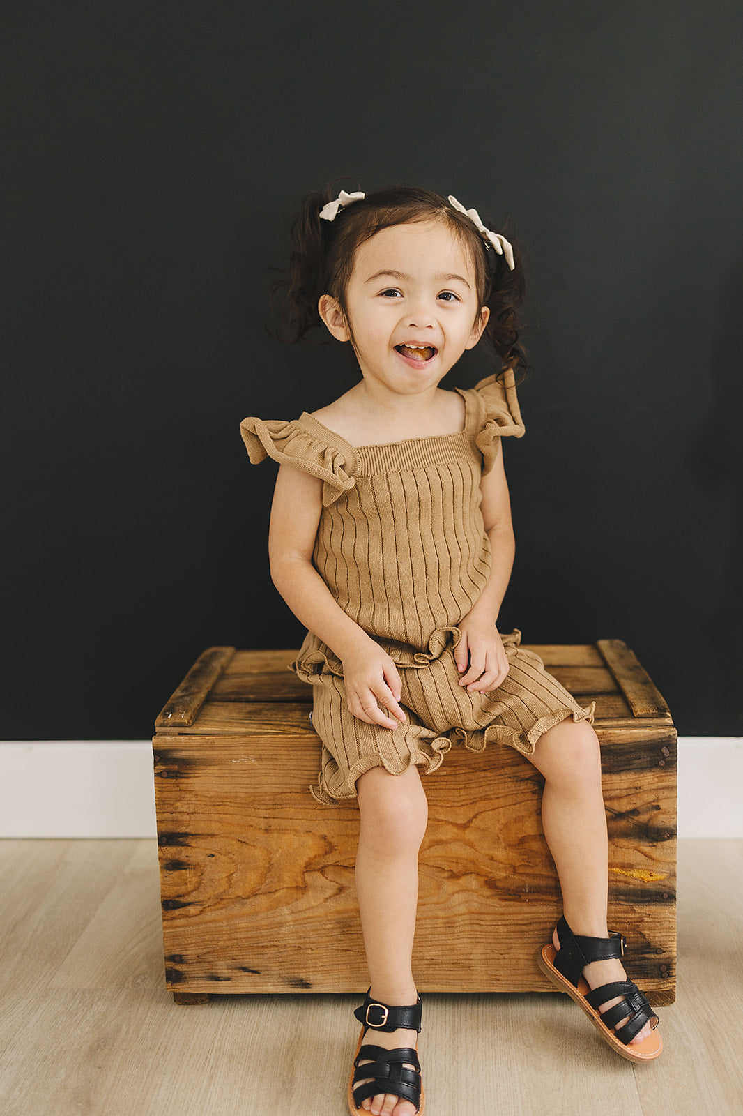 Ribbed Knit Tank Set Mebie Baby