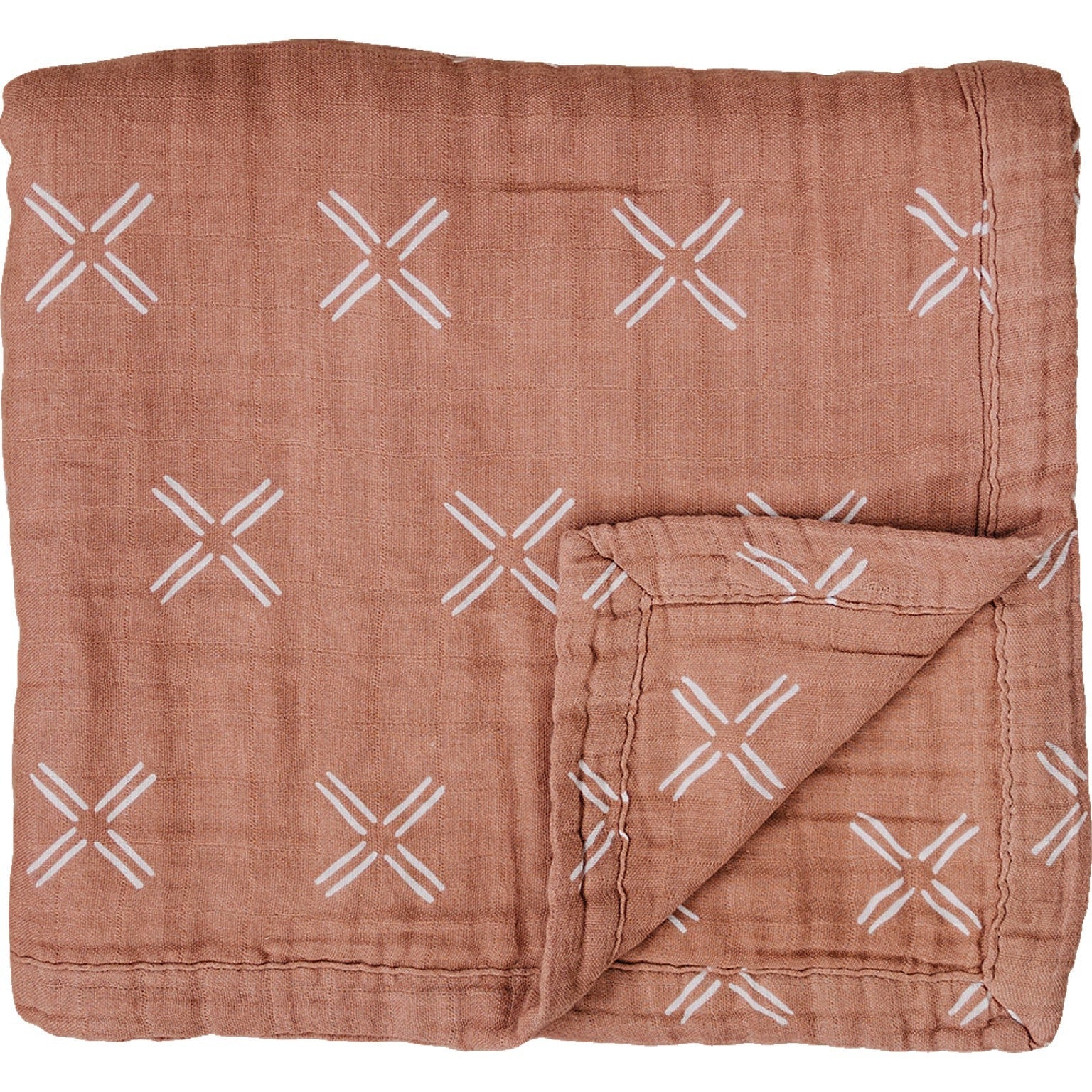 Just Peachy Muslin Quilt Mebie Baby