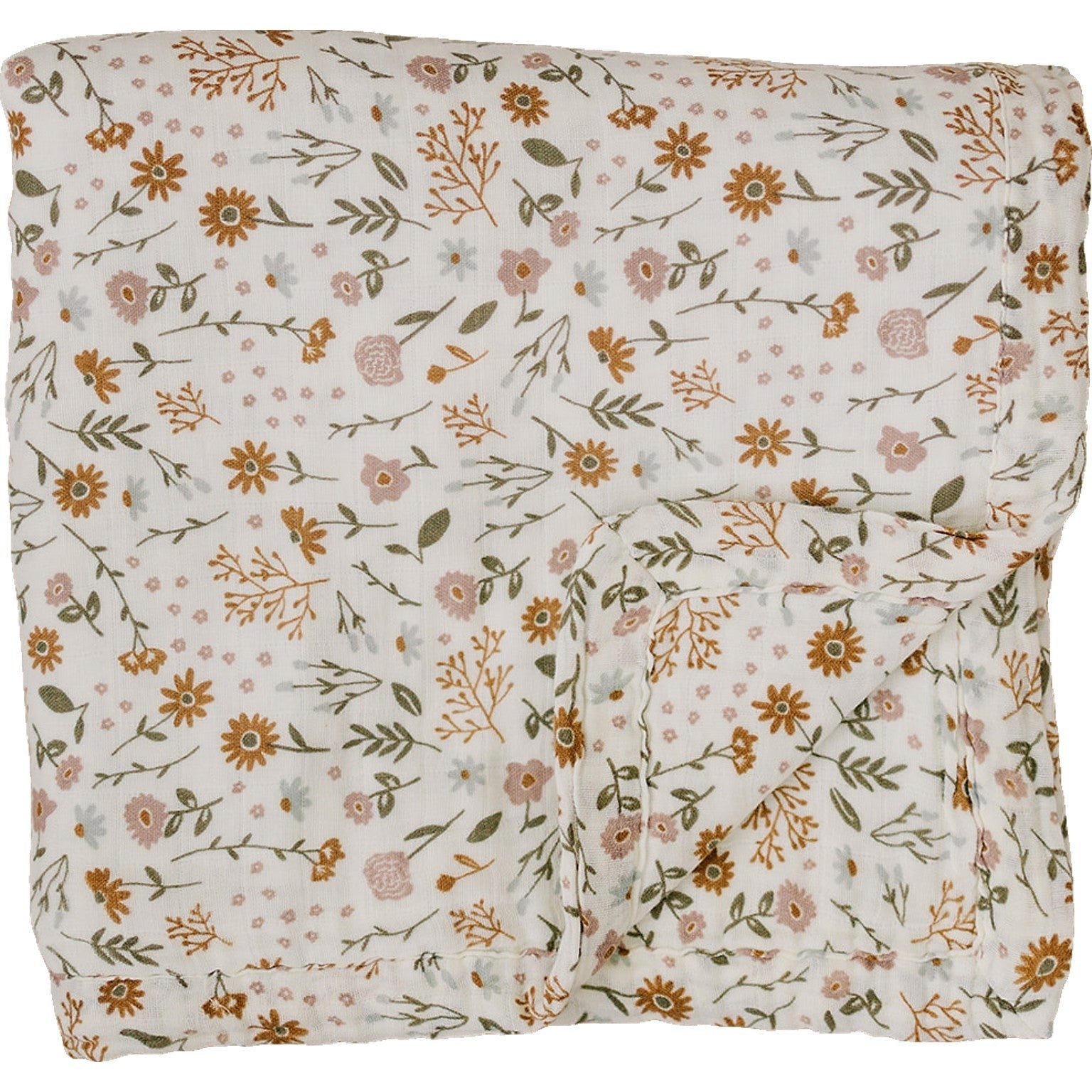 Meadow Floral Muslin Quilt Mebie Baby
