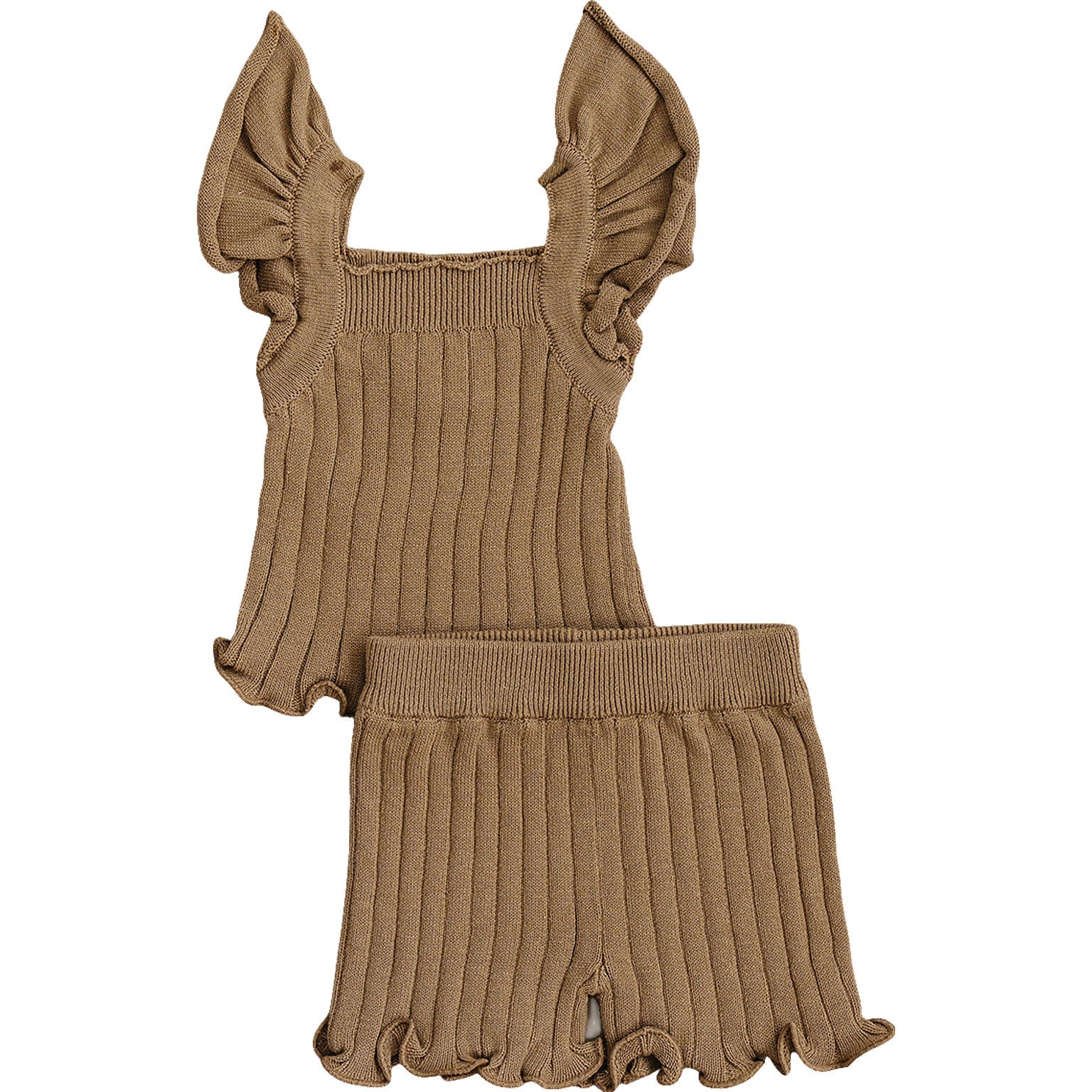 Ribbed Knit Tank Set Mebie Baby
