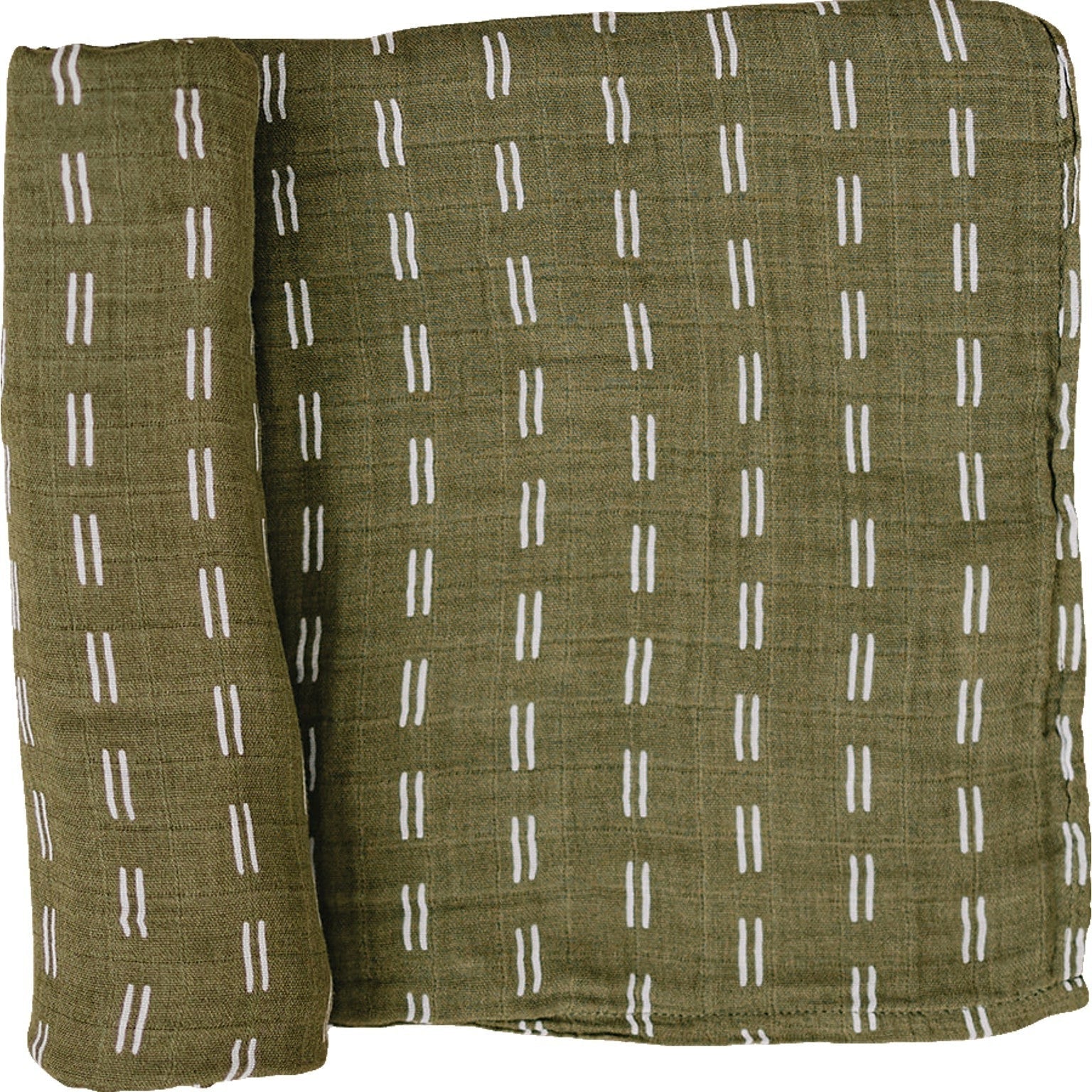 Olive Strokes Muslin Swaddle Blanket Mebie Baby