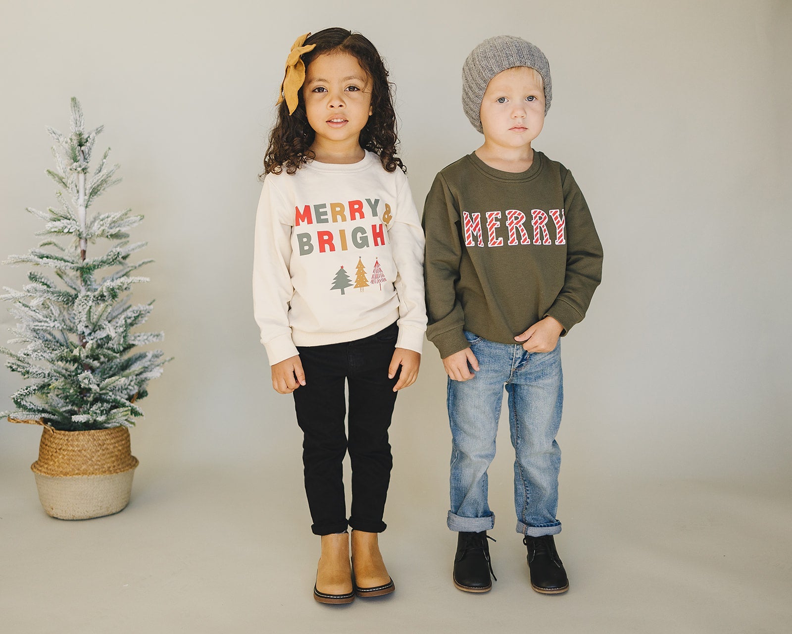 Grey Chunky Knit Beanie Mebie Baby