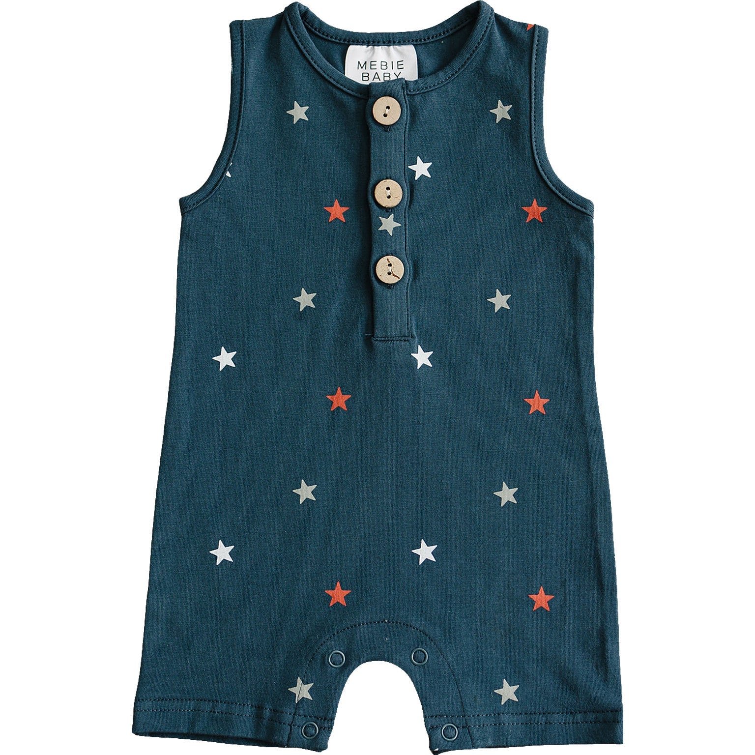 Stars Short Romper Mebie Baby