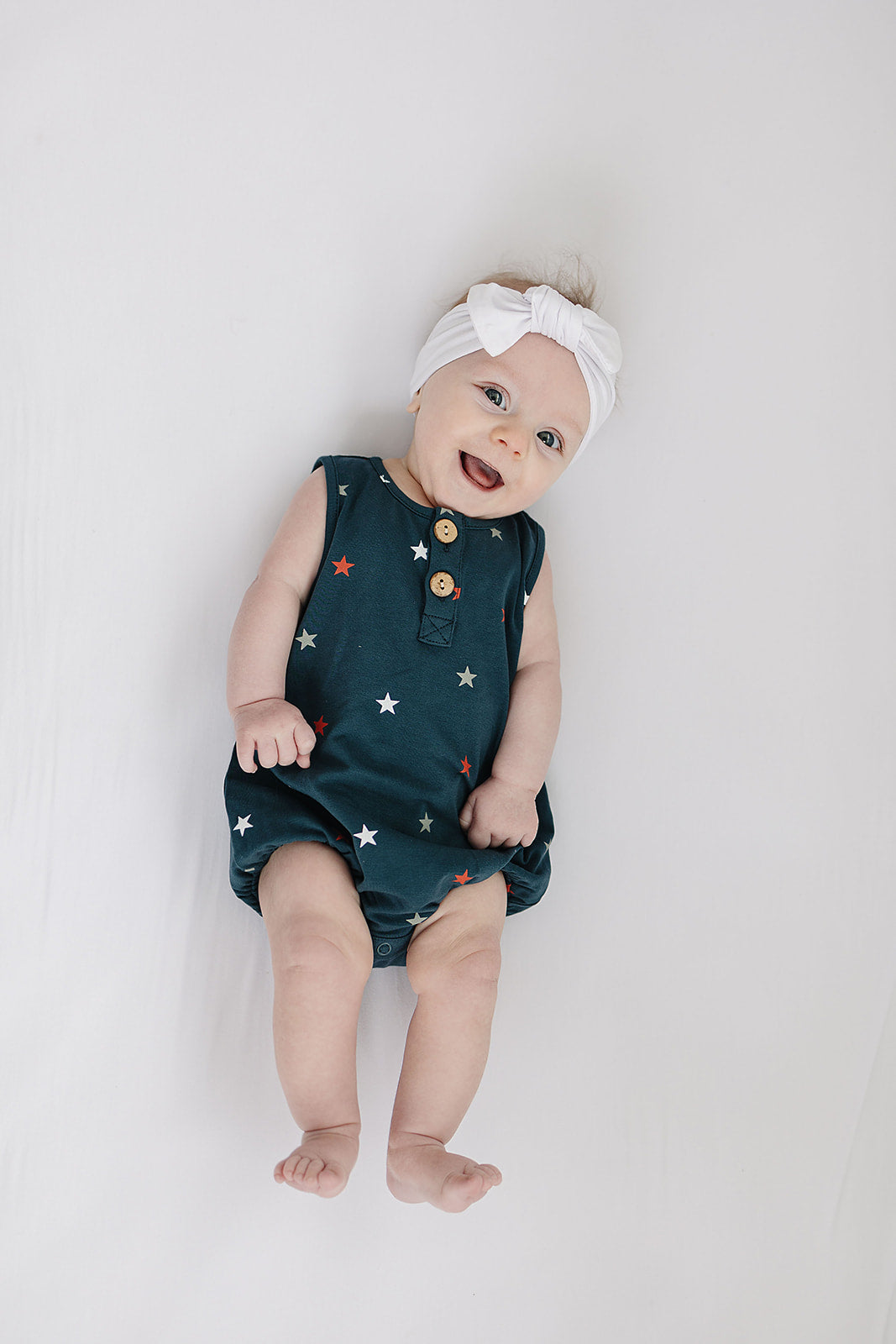 Stars Bubble Romper Mebie Baby