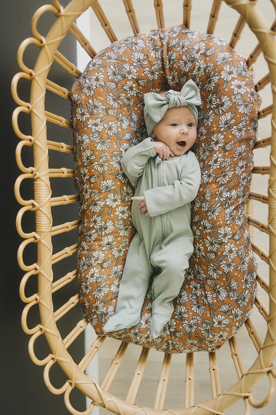 Magnolia Muslin Swaddle Blanket Mebie Baby