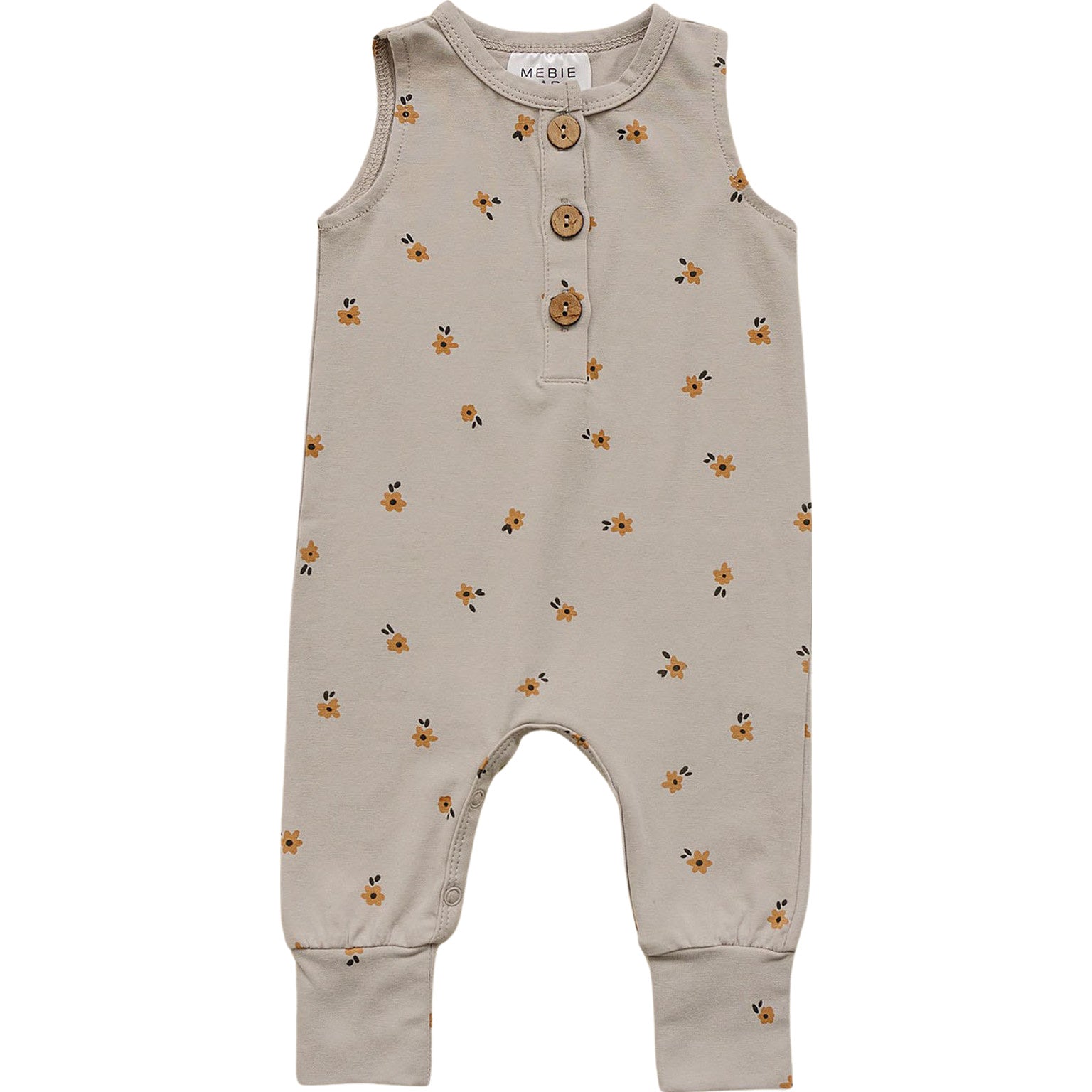 Floral Tank Romper Mebie Baby