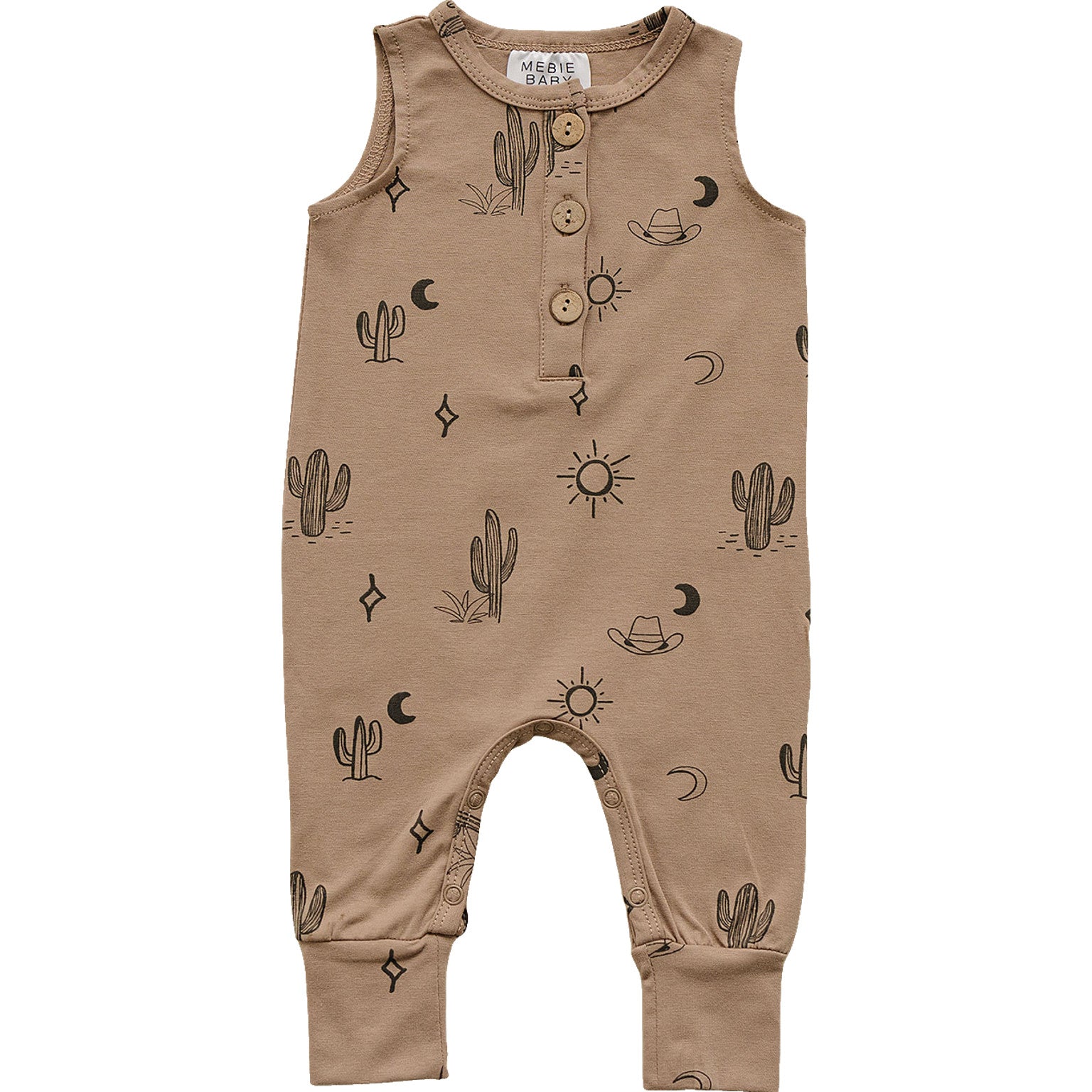 Western Tank Romper Mebie Baby