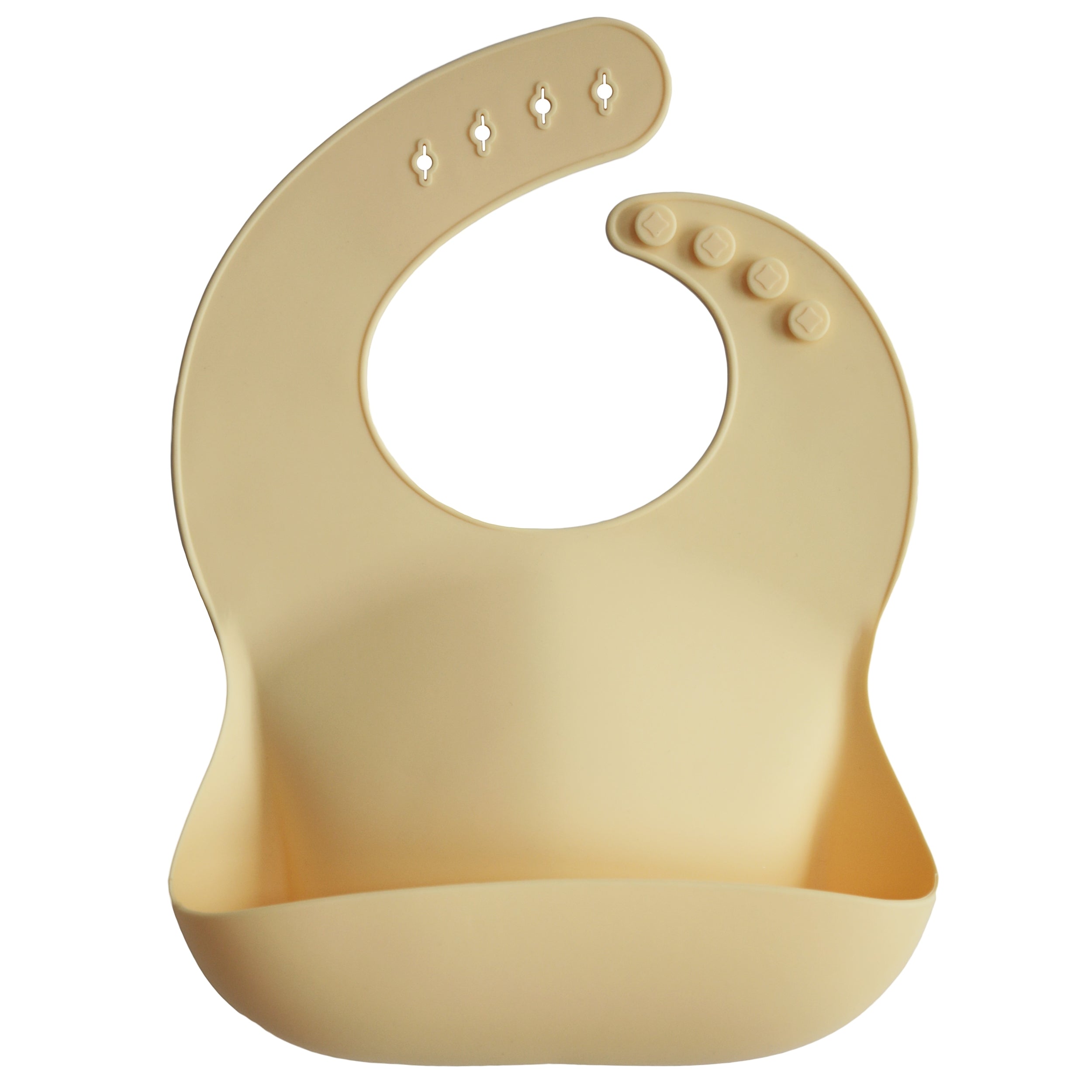 Silicone Baby Bib Silicone Bib Mushie Sunshine