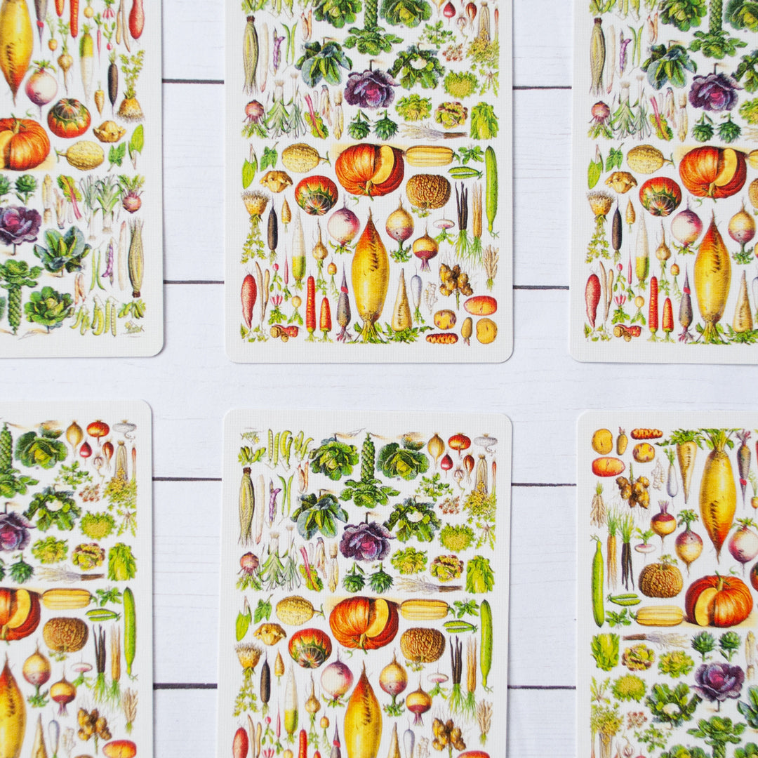 Vegetable Playing Cards