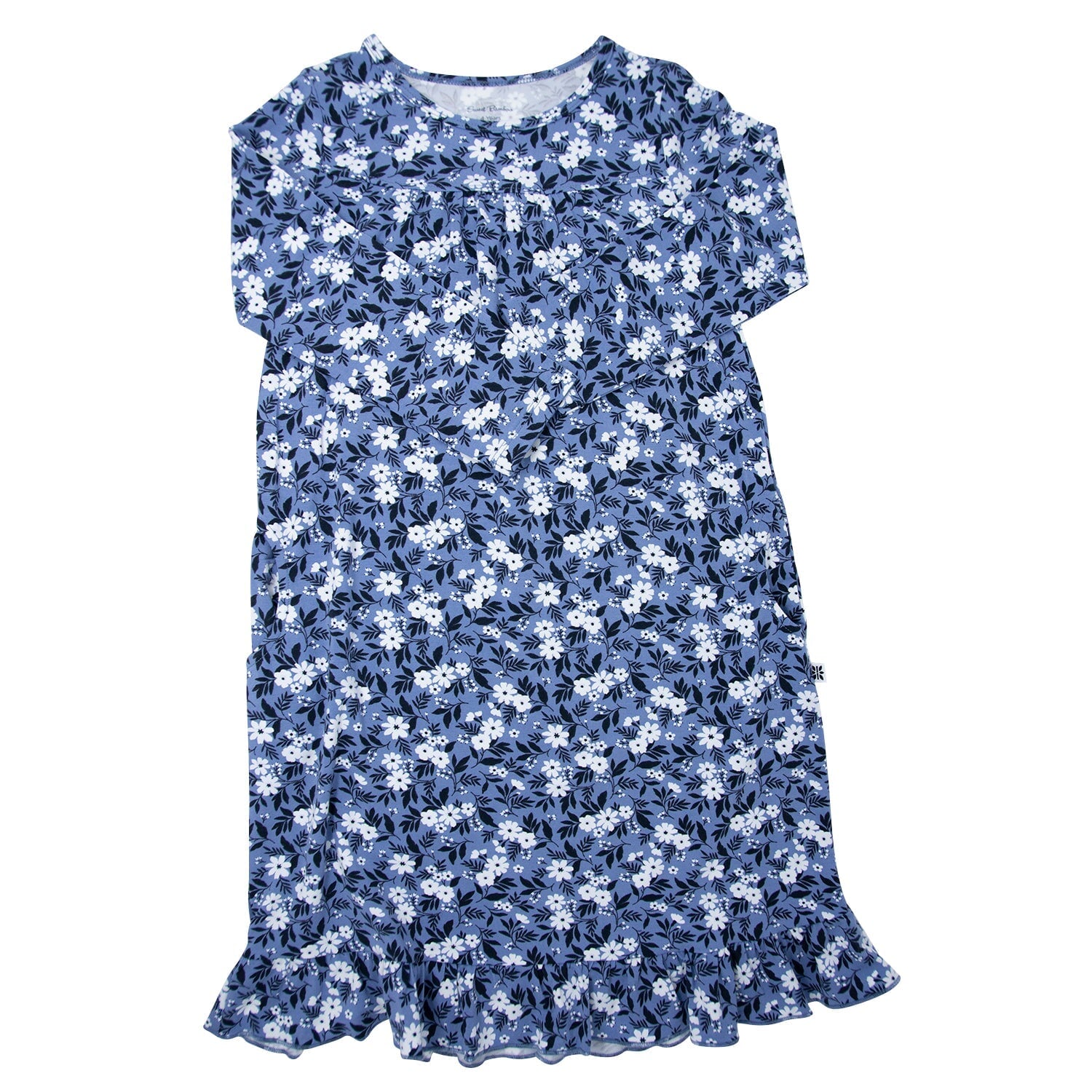 Boho Dress - Vintage Floral Blue