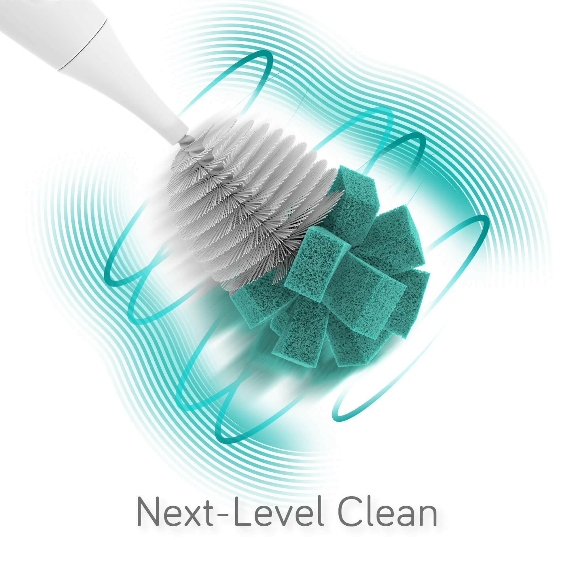 E-Brush Electric Baby Bottle Brush Scrub Brushes Nanobébé US