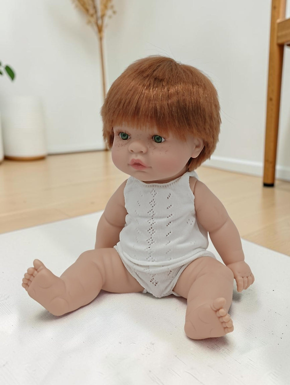 Bebenita 14" Baby Boy Doll - Nash | Unscented & Fully Clothed
