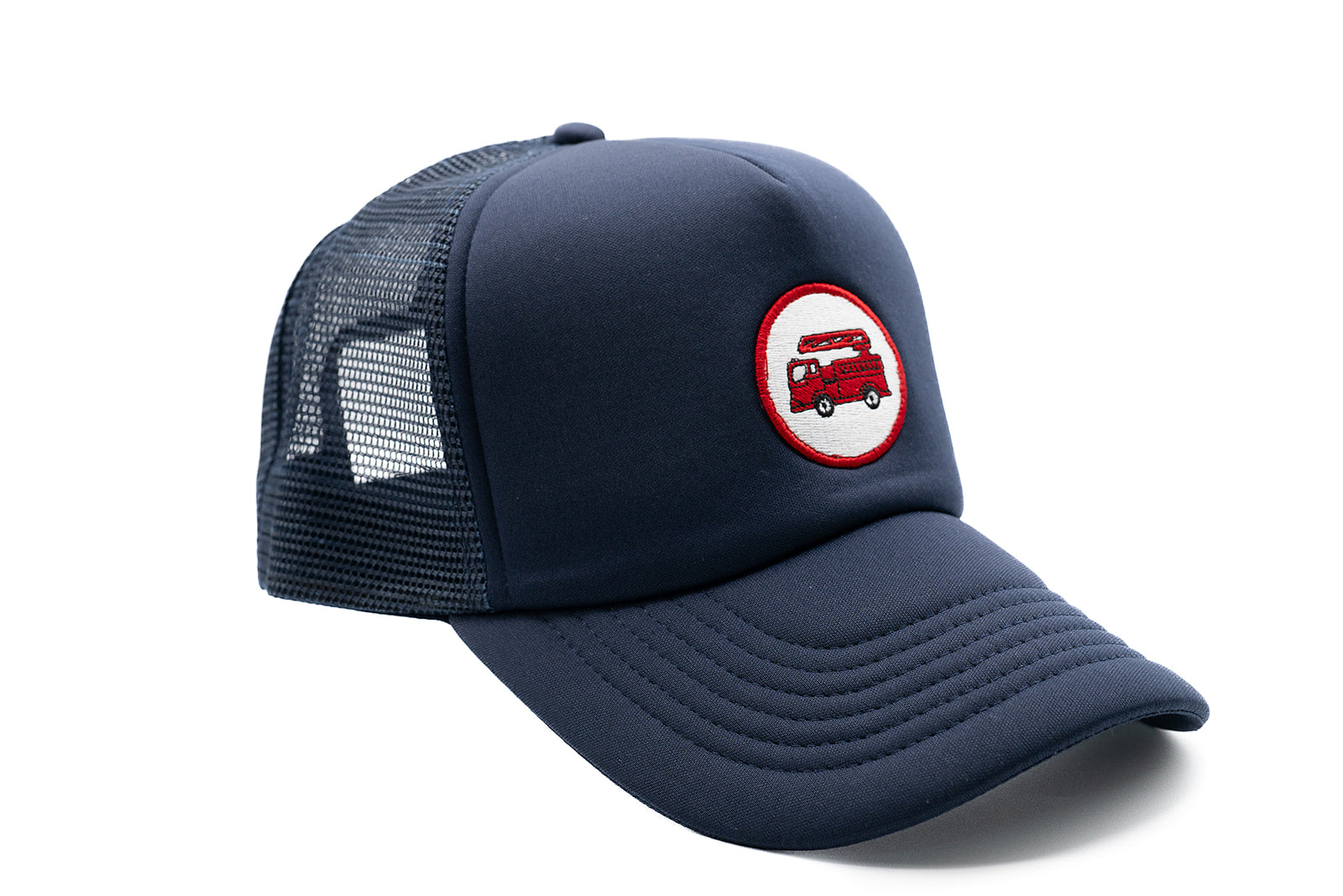 Firetruck Patch Trucker Hat