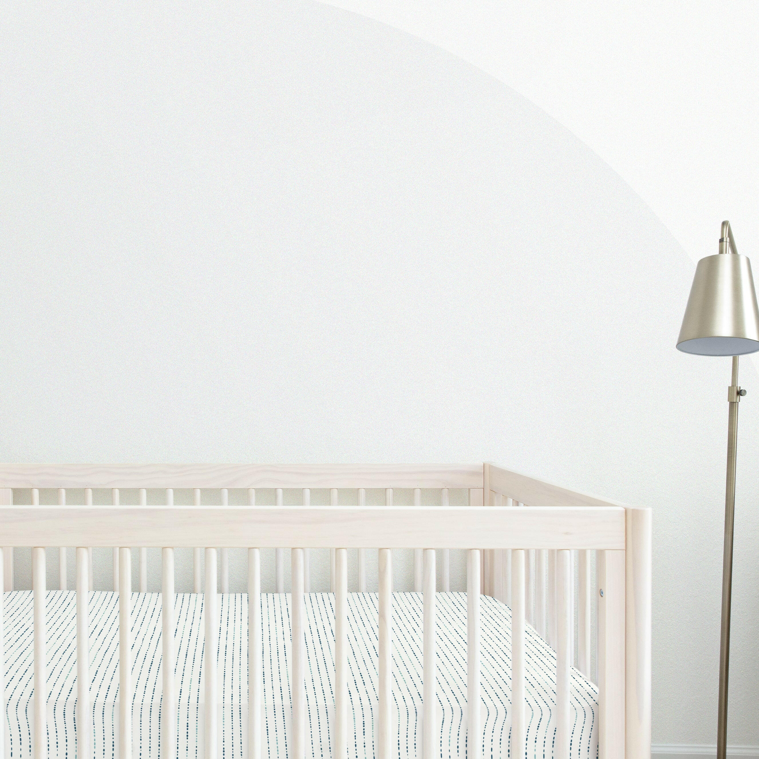 Organic Crib Sheet - Pebble Crib Sheet Makemake Organics