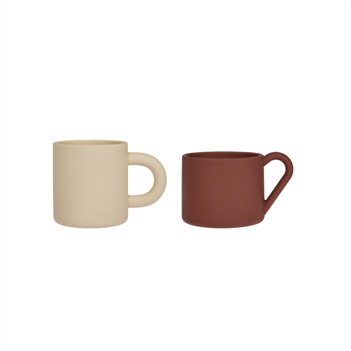Nomu Cups - Set of 2 - Vanilla/Nutmeg
