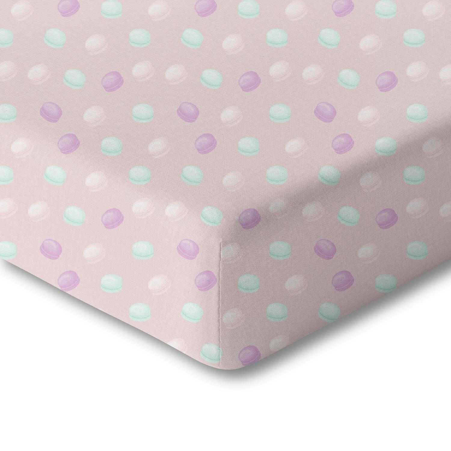 Organic Crib Sheet - Macarons Crib Sheets Norani Baby