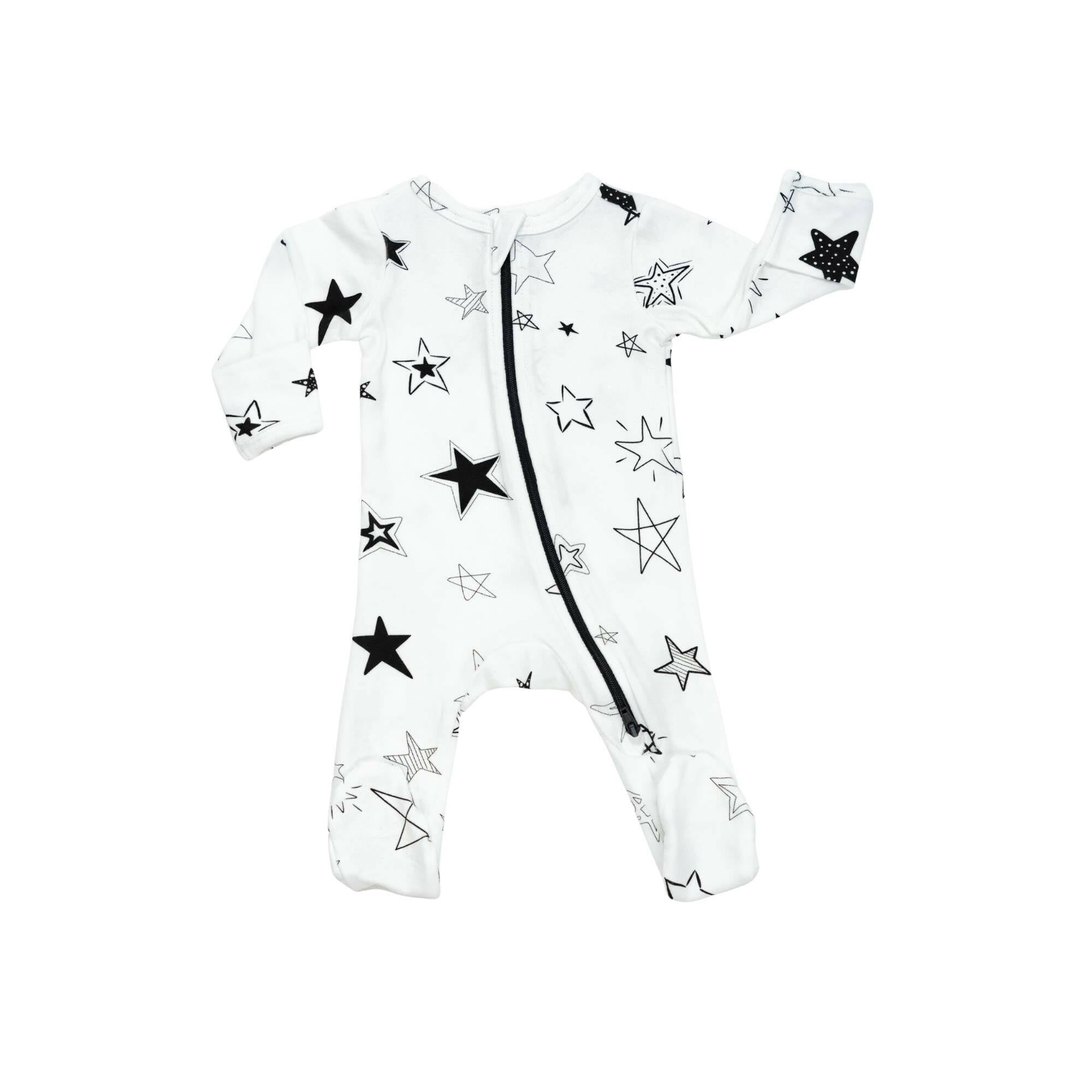 Organic Footie - Stars Baby & Toddler Norani Baby