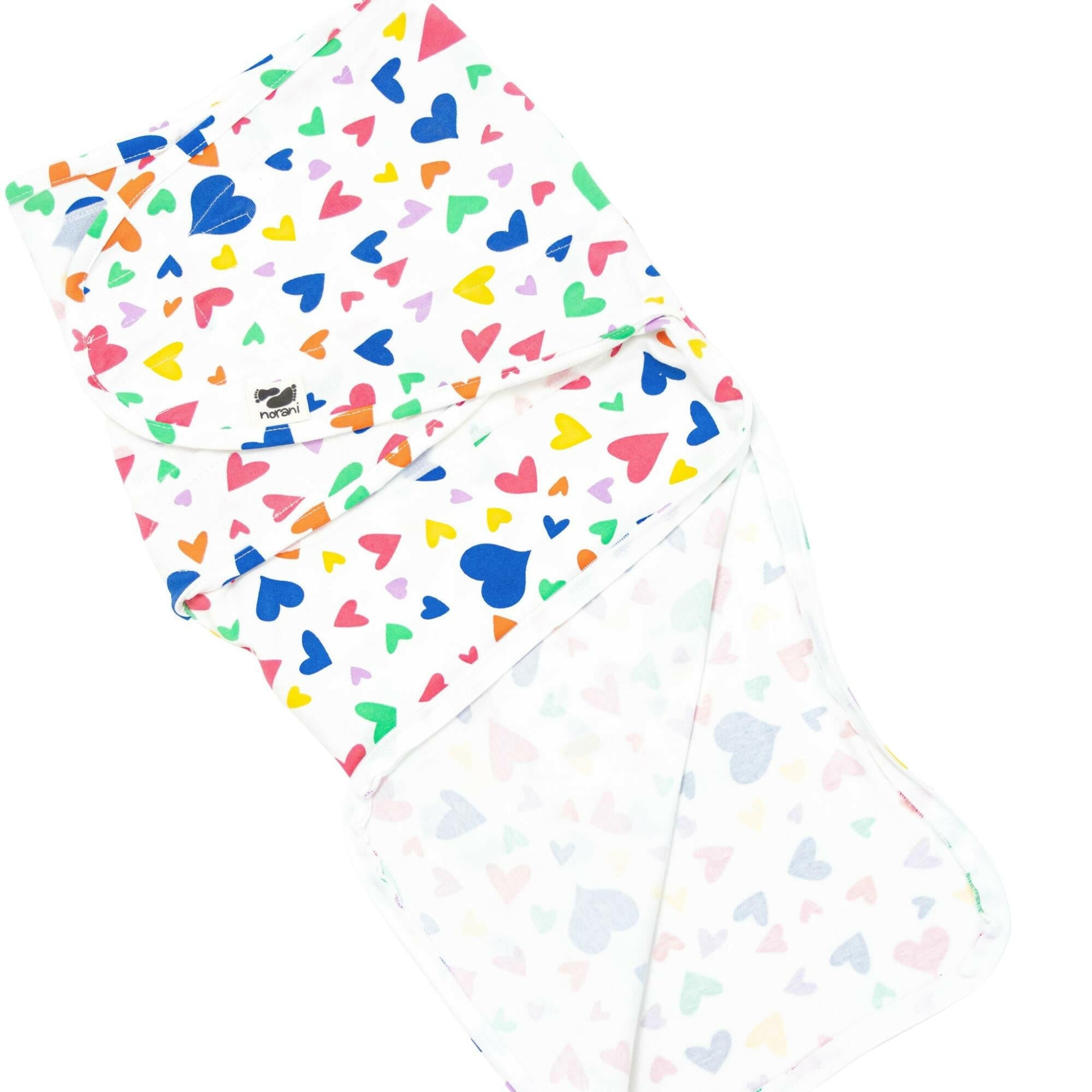 Snugababe Swaddle™ Sleep Pod - Colorful Hearts Baby & Toddler Norani Baby