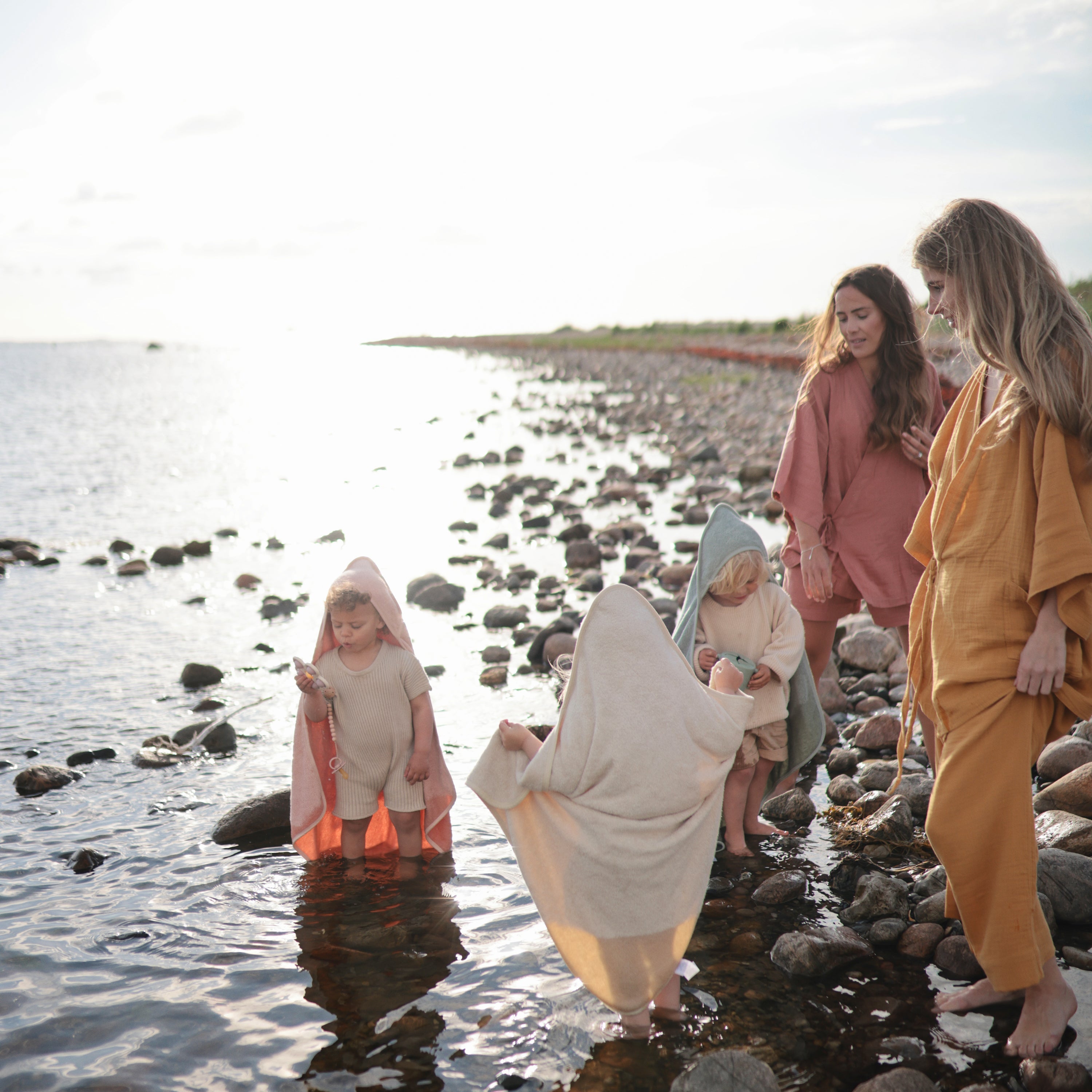 Organic Cotton Baby Hooded Towel Hooded Towel Mushie