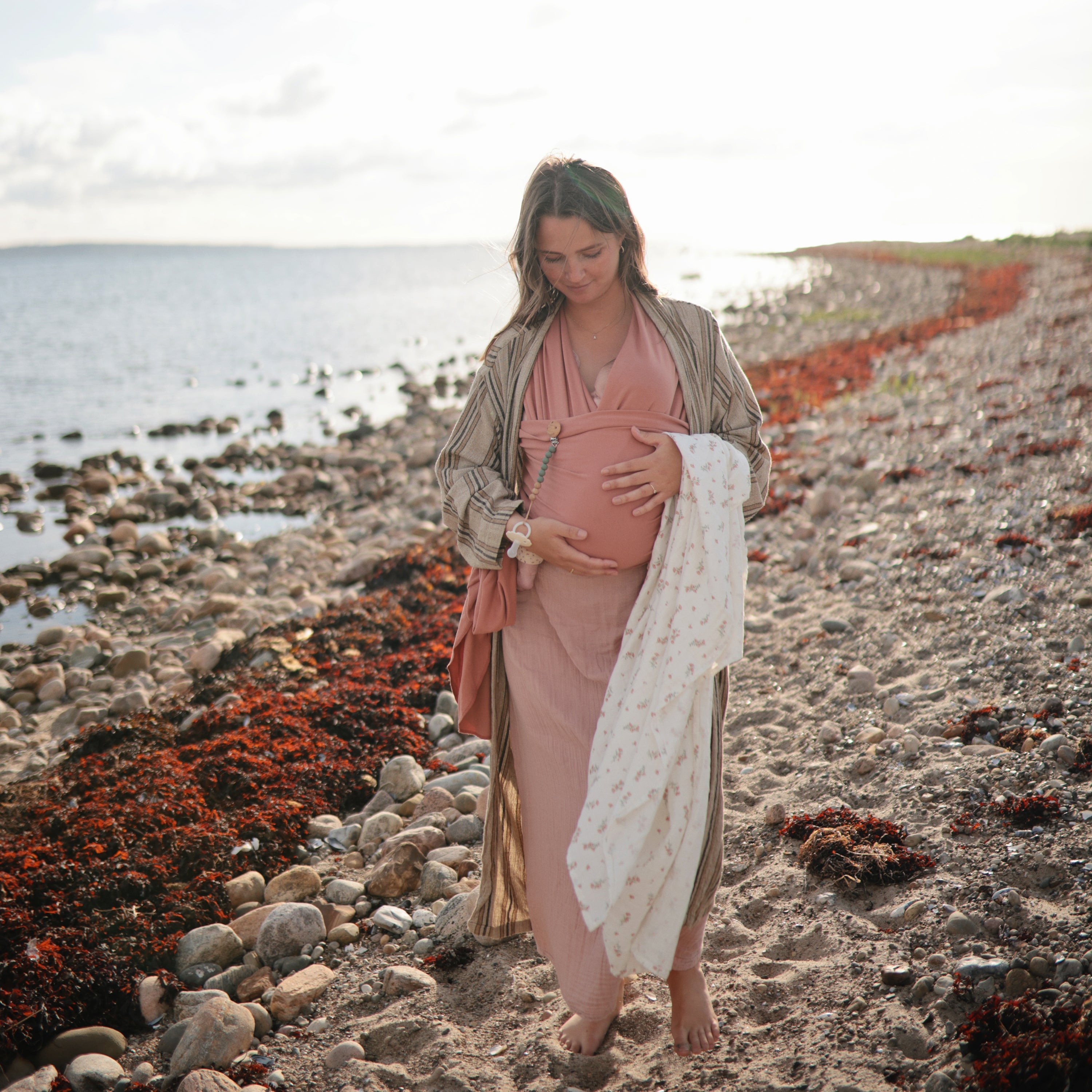 Silicone Pacifier Clip | Eva Pacifier Clip Mushie