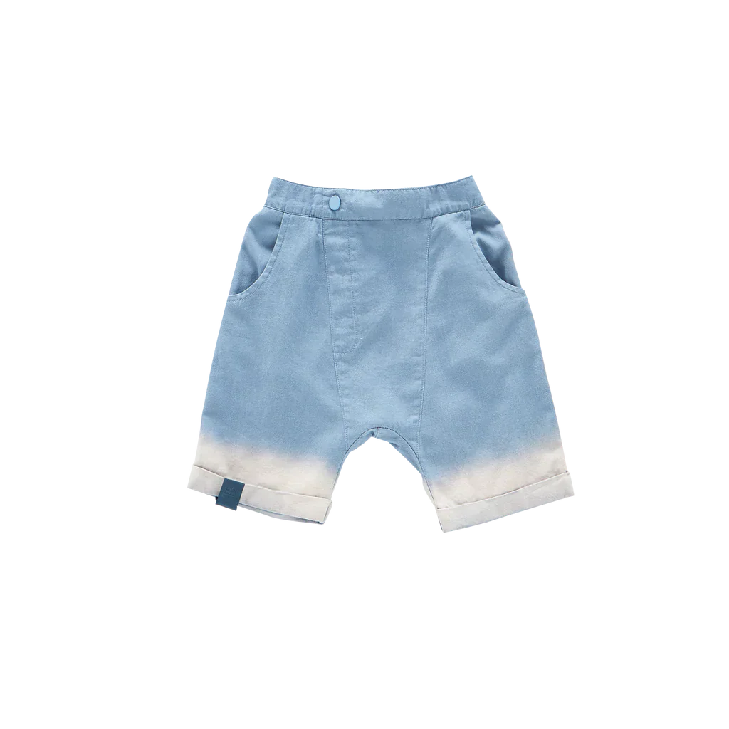 Denim Shorts - Light Blue
