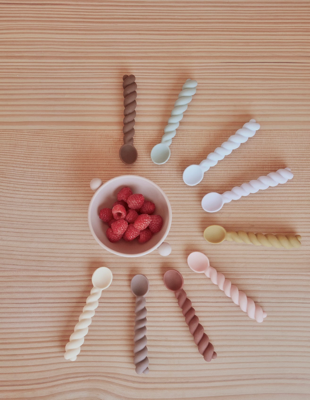 Mellow - Spoon - Pack of 3 - Nutmeg / Rose / Choko