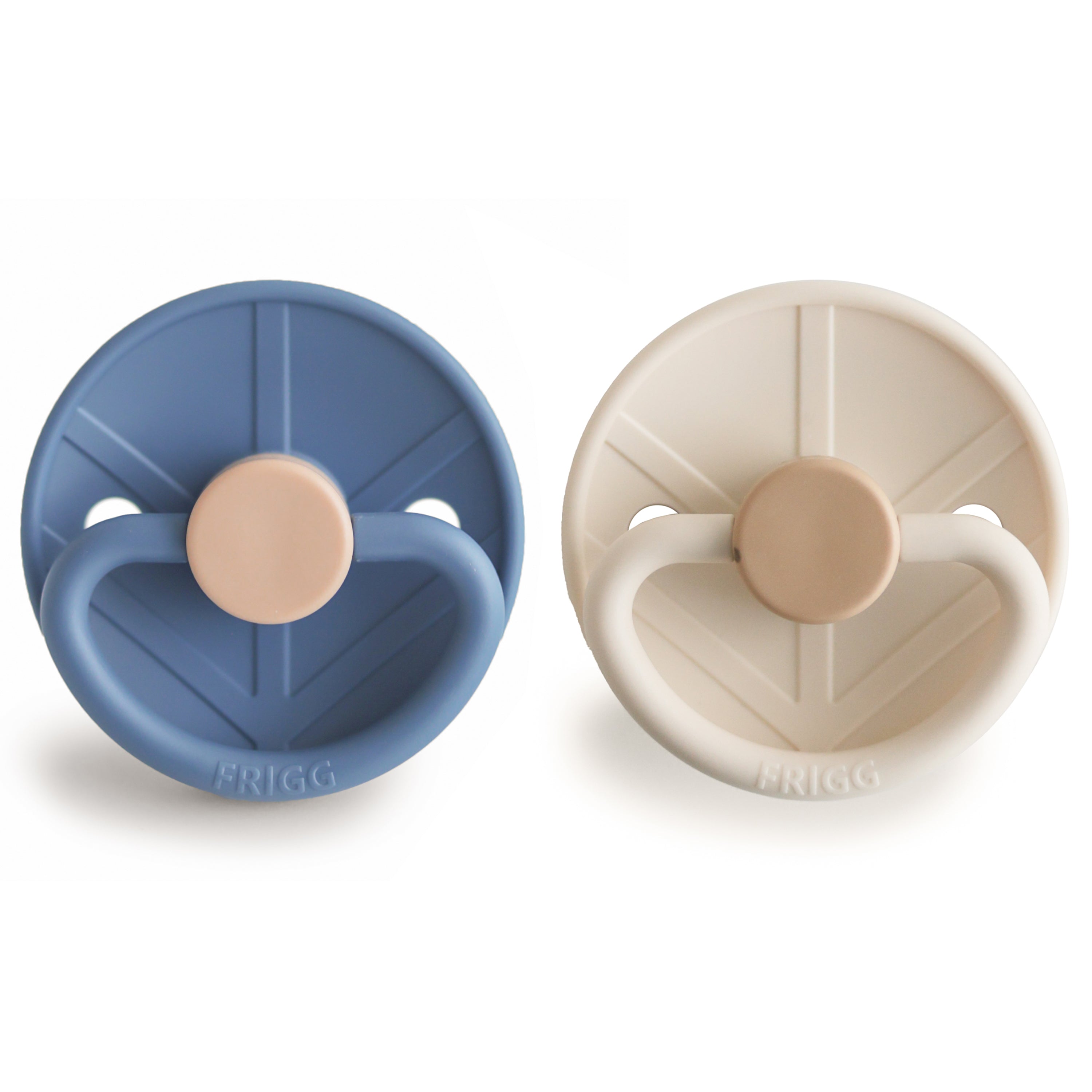 FRIGG Little Viking Silicone 2-Pack Pacifiers & Teethers Mushie