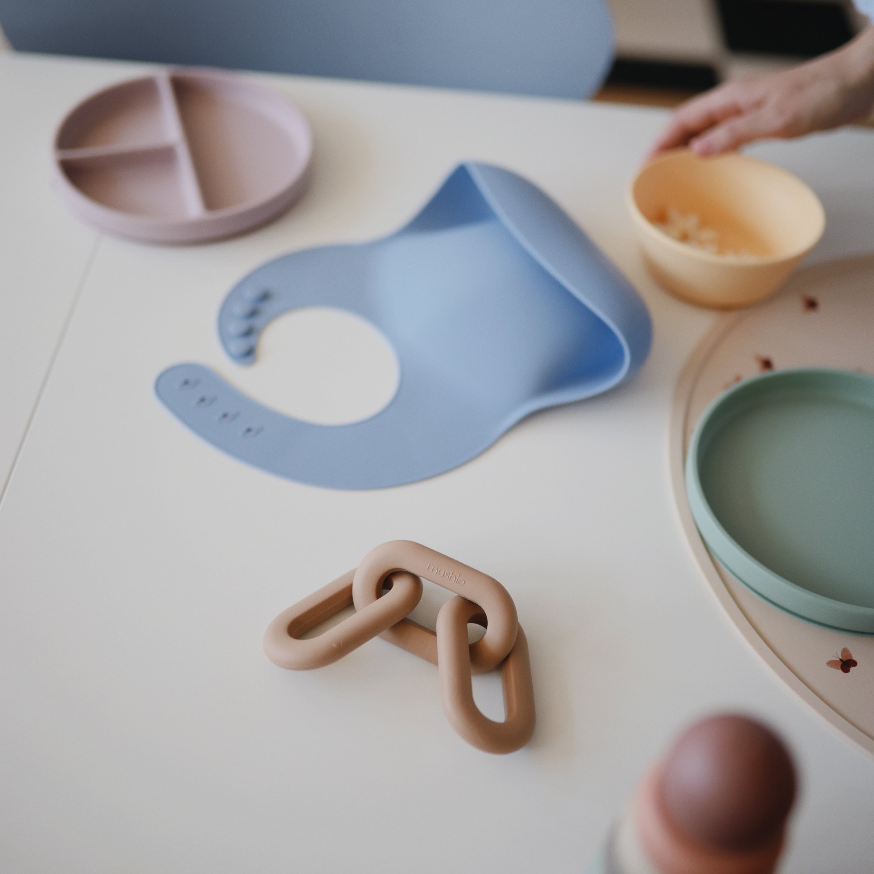 Links Teether teether Mushie