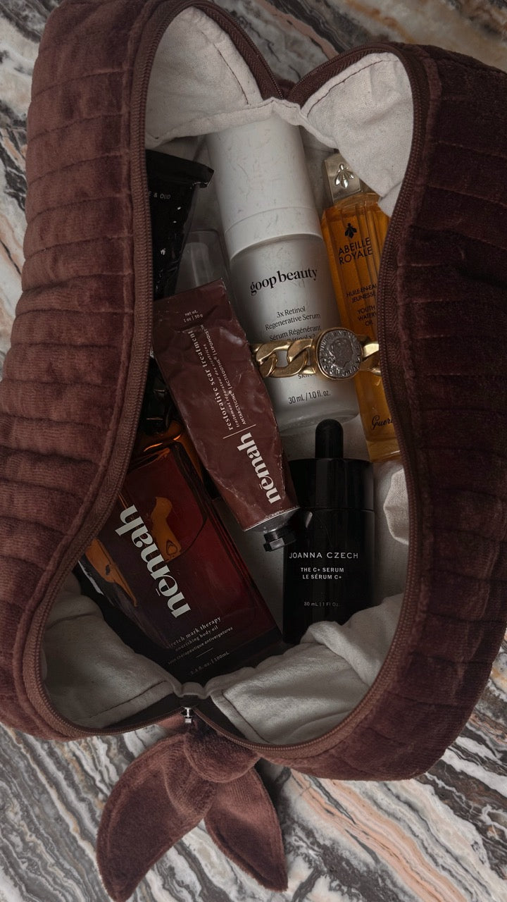 The Velvet Beauty Bag