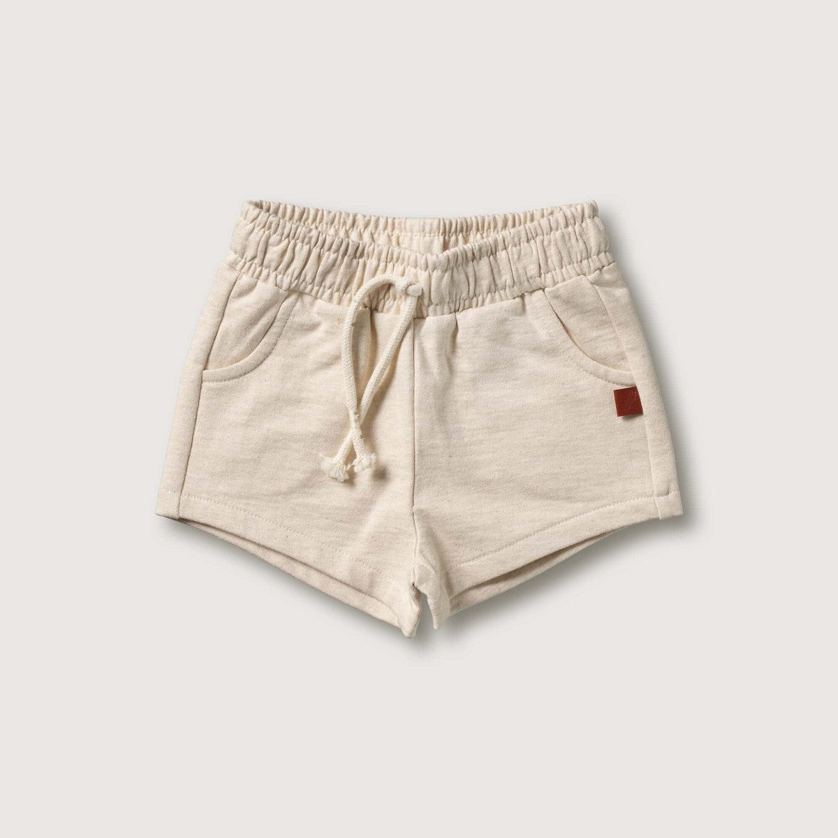 Organic Shorts - Oatmeal Melange