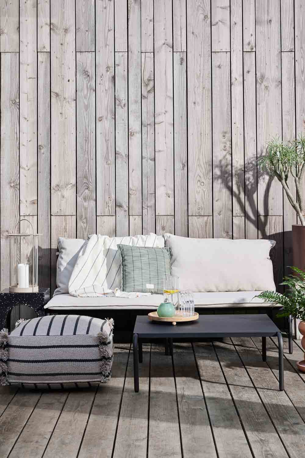 Kyoto Outdoor Cushion Square - Olive Chair & Sofa Cushions OYOY