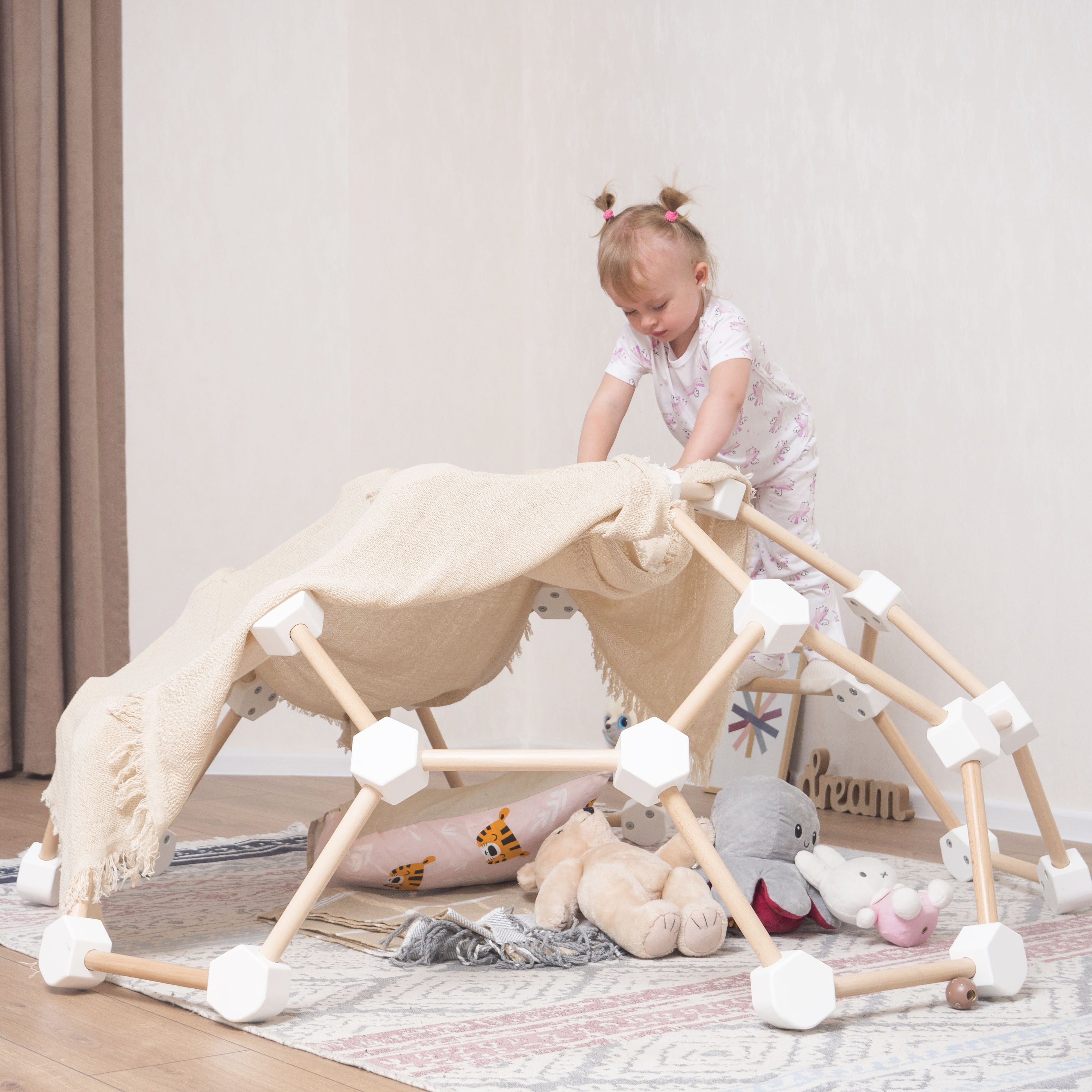 Wooden Climbing Dome