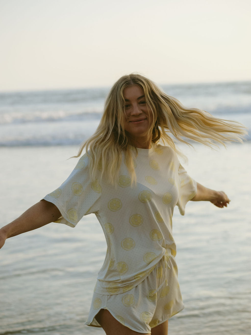 Women's Bamboo Short Set | Lemon Drop