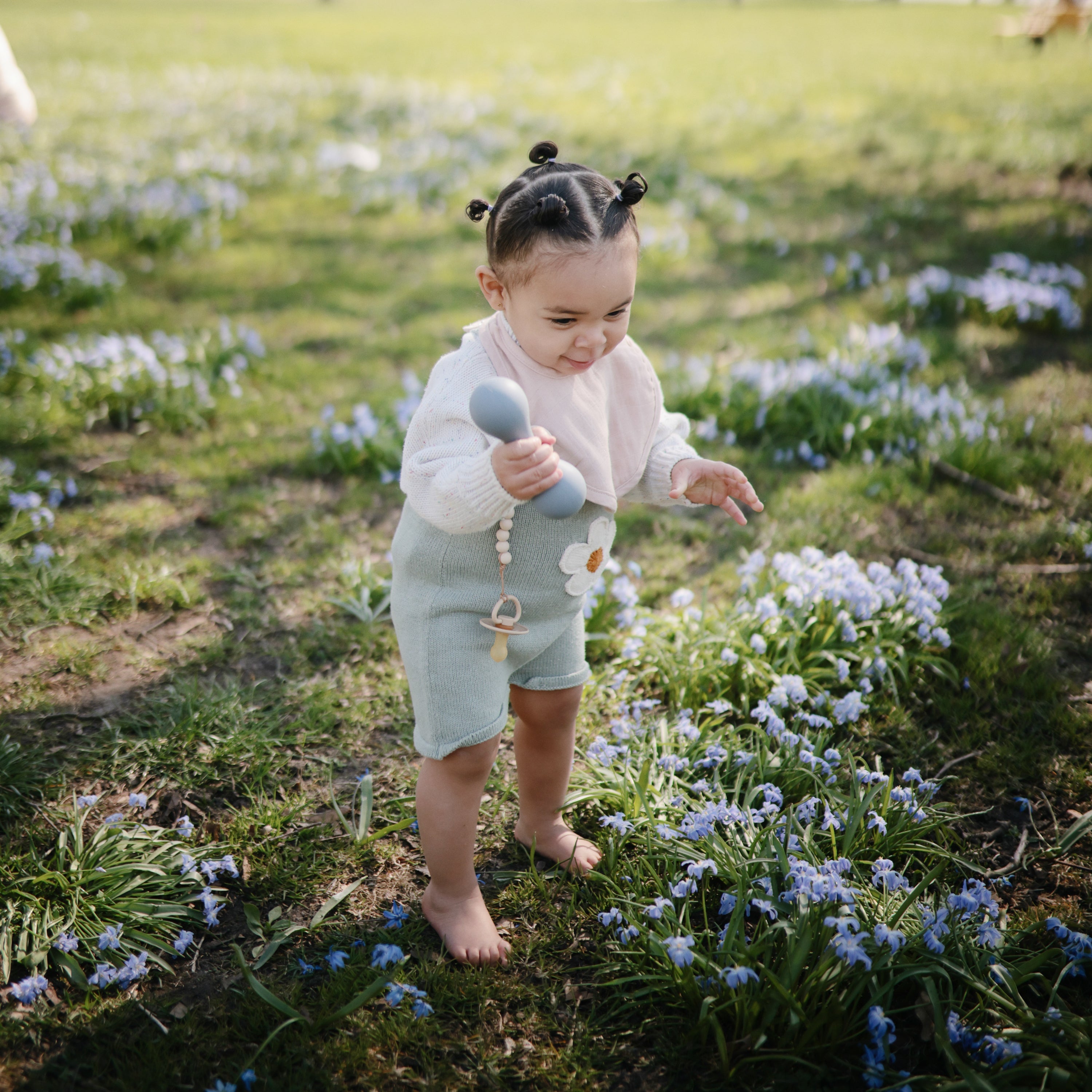 Silicone Baby Rattle Toy toys Mushie