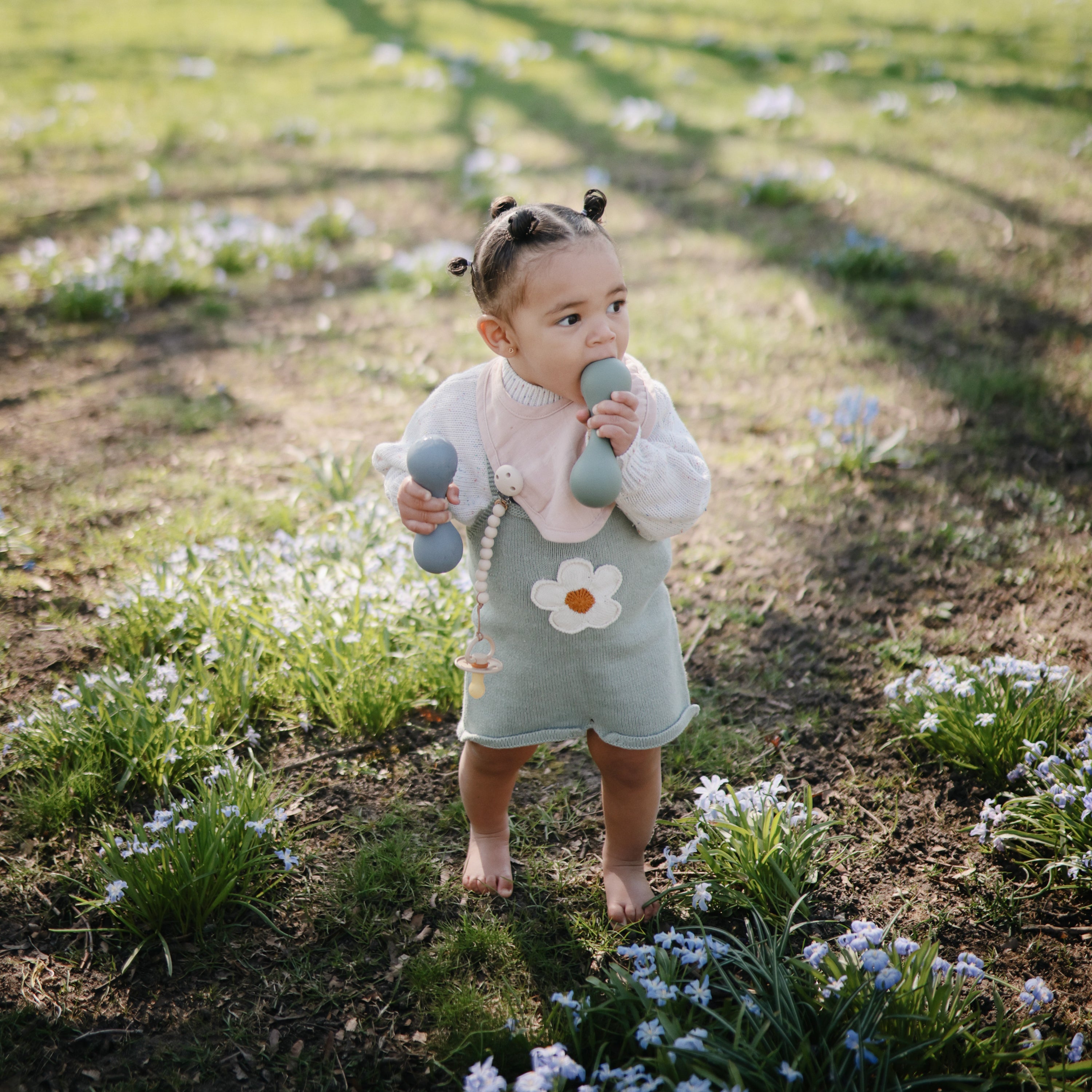 Silicone Baby Rattle Toy toys Mushie