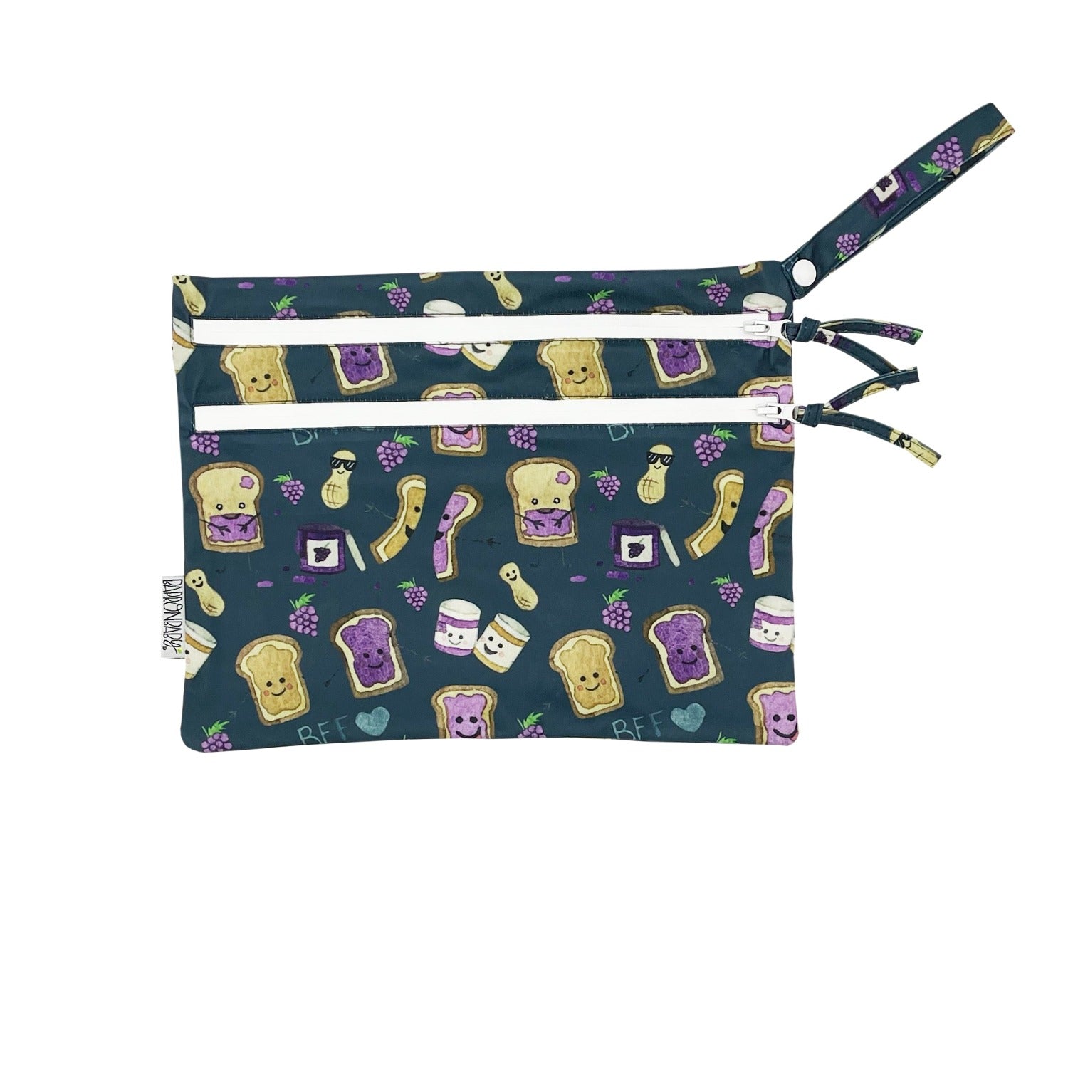 PBJ Pals - Waterproof Wet Bag (For mealtime, on-the-go, and more!) BapronBaby