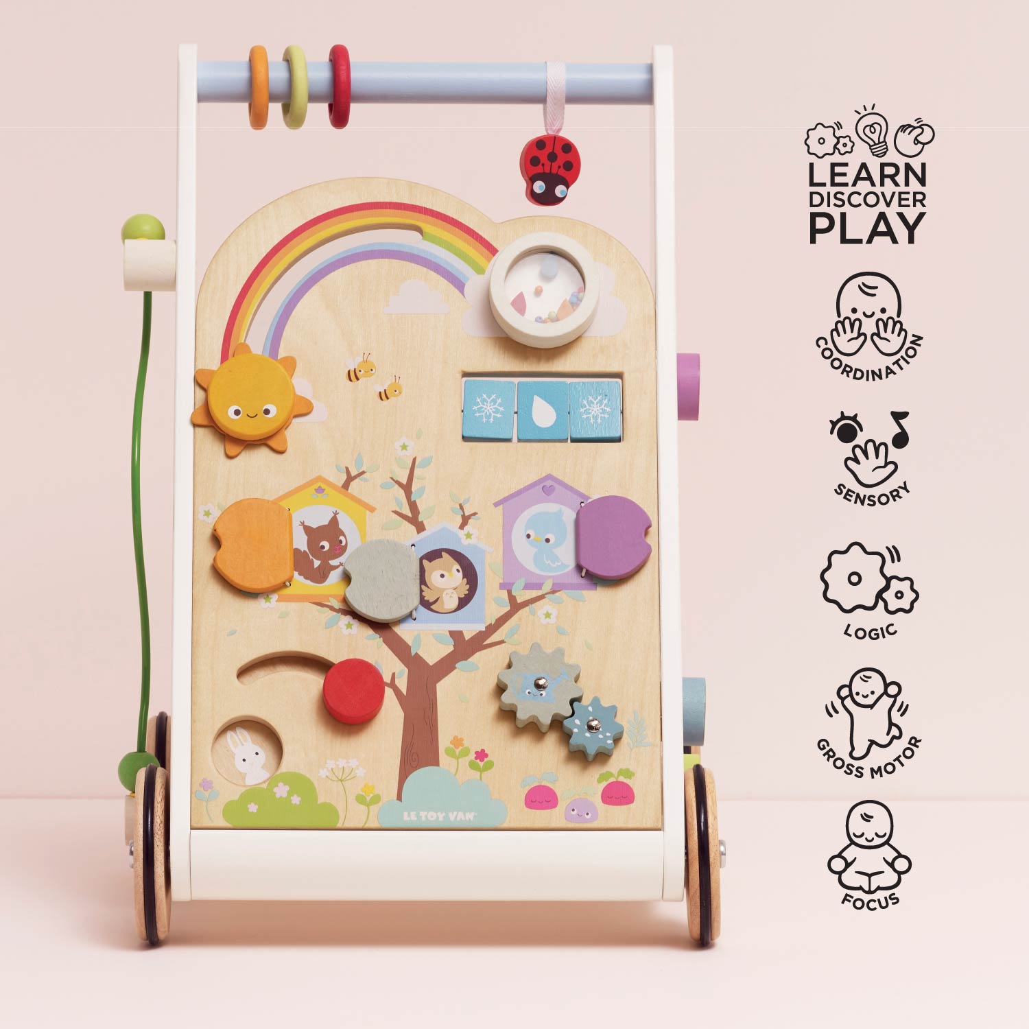 Woodland Activity Baby Walker