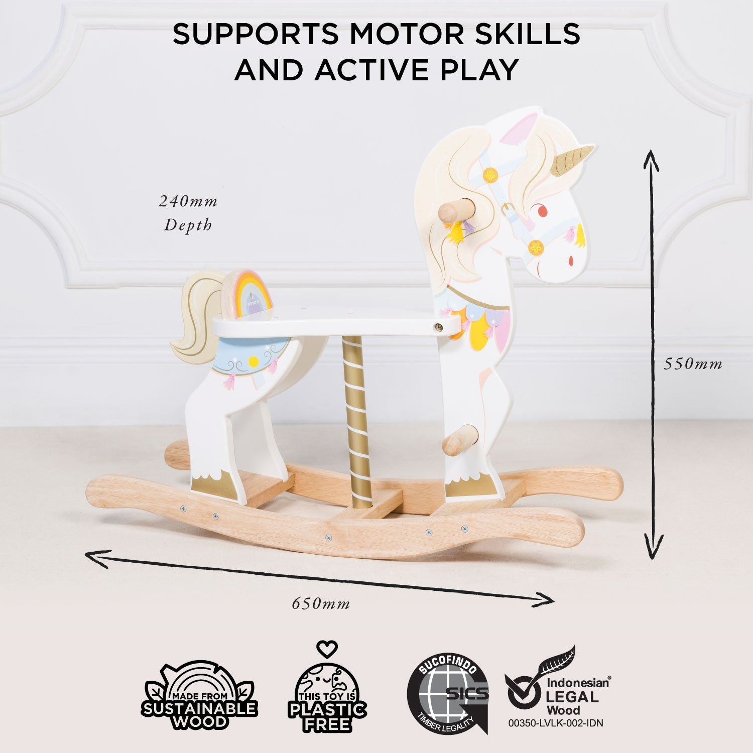 Magical Rocking Unicorn Carousel
