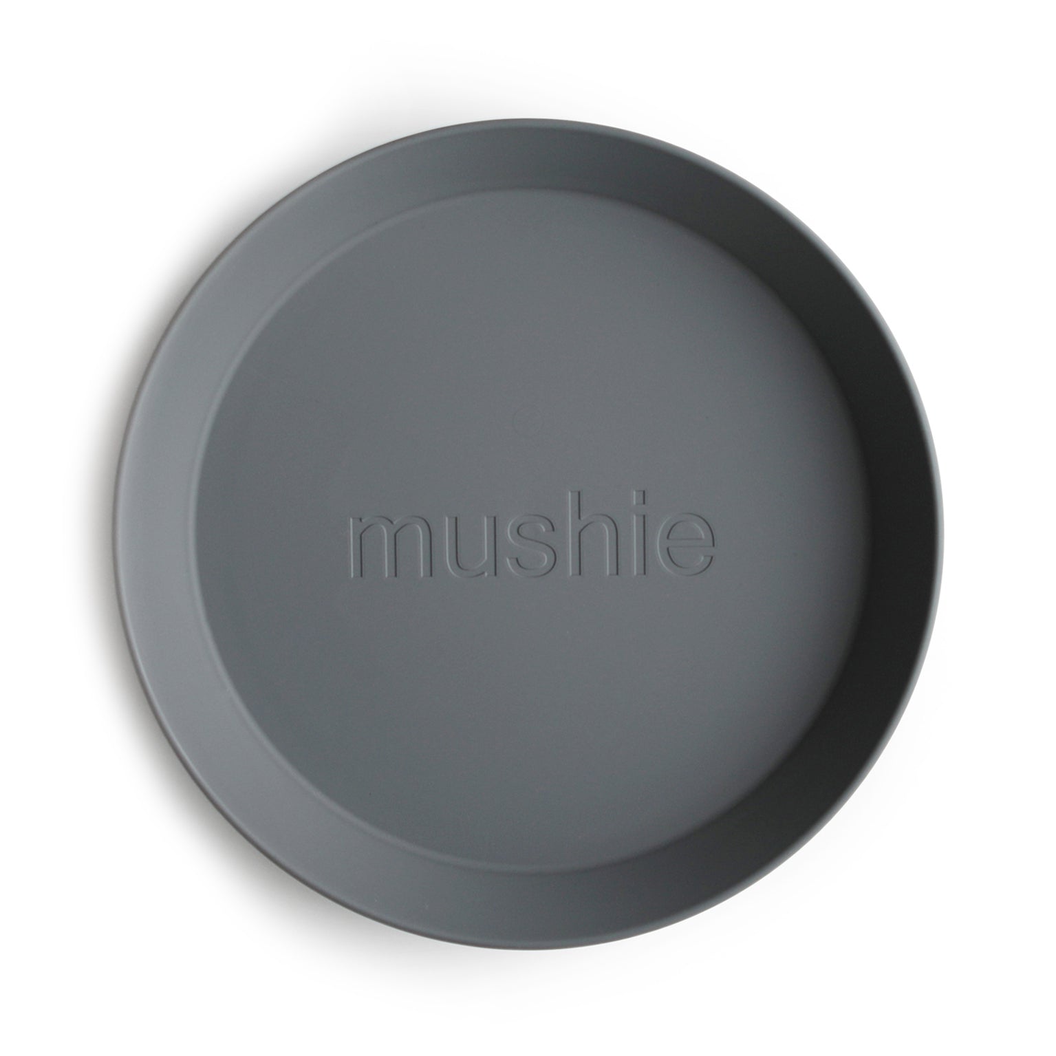 Round Dinnerware Plates, Set of 2 Dinnerware Mushie Smoke
