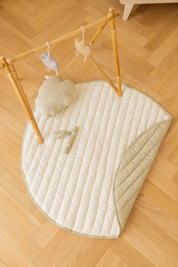 PLAYMAT BAMBOO SENSORIAL LEAF Little Wonder & Co