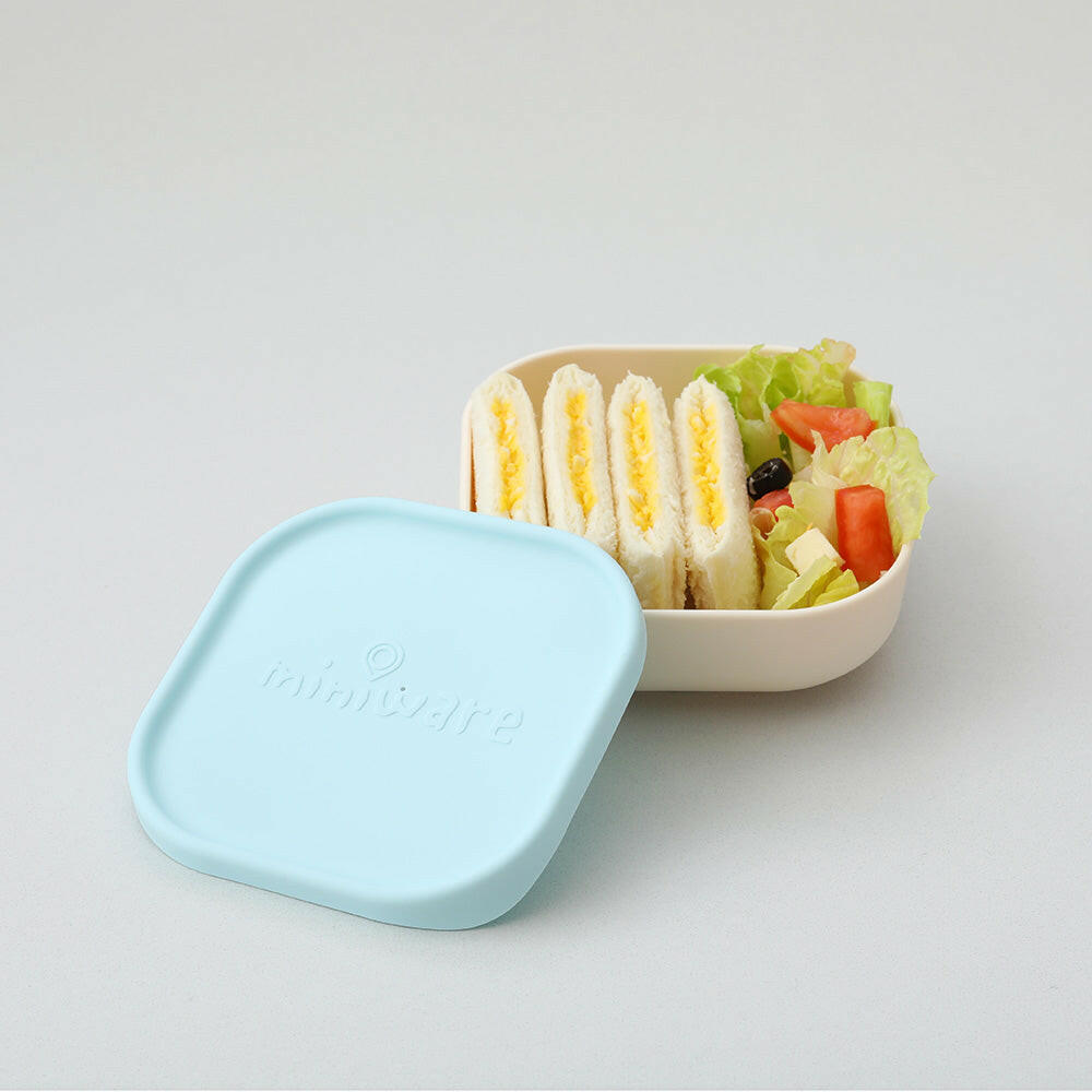 Sip & Snack Vanilla + Aqua Miniware