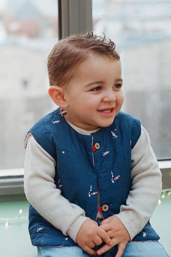 Children's Reversible Vest - Pomme Atlantique